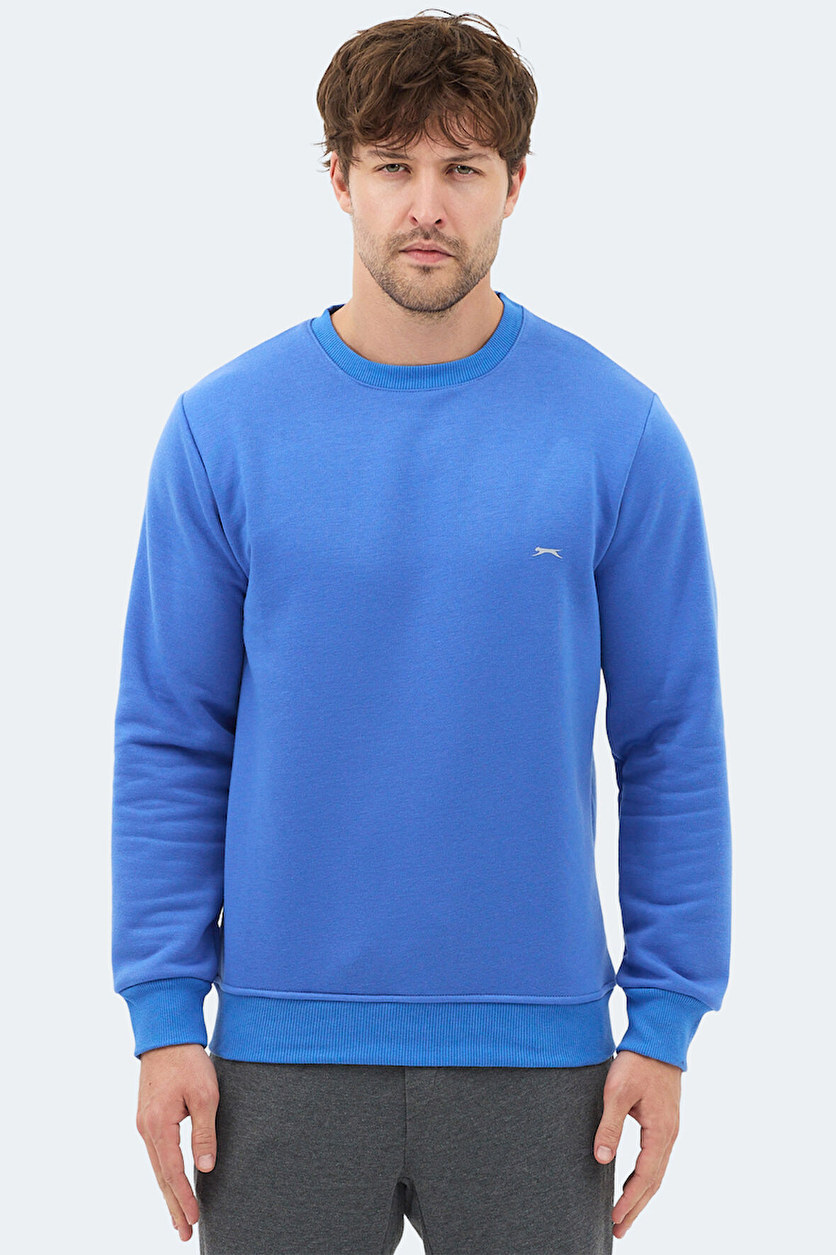 Slazenger MEGAR I Erkek  Indigo Sweatshırt