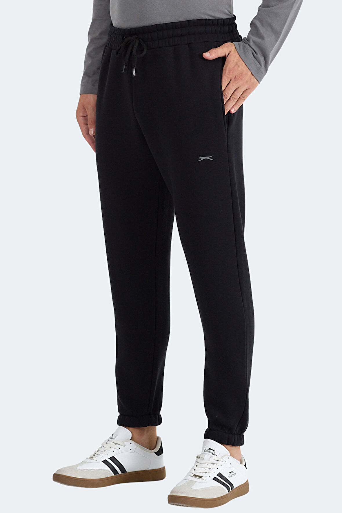 Slazenger MASKED I Erkek  Siyah Eşofman Altı