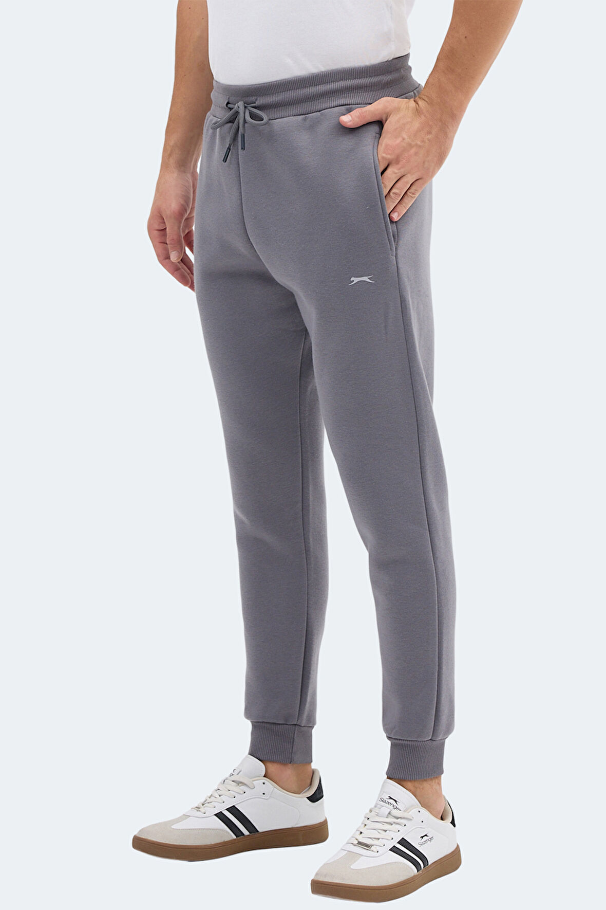 Slazenger MACH I Erkek  Gri Eşofman Altı