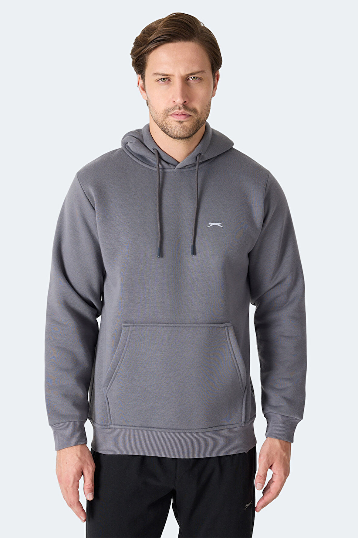 Slazenger MOONLIGHT I Erkek  Gri Sweatshirt