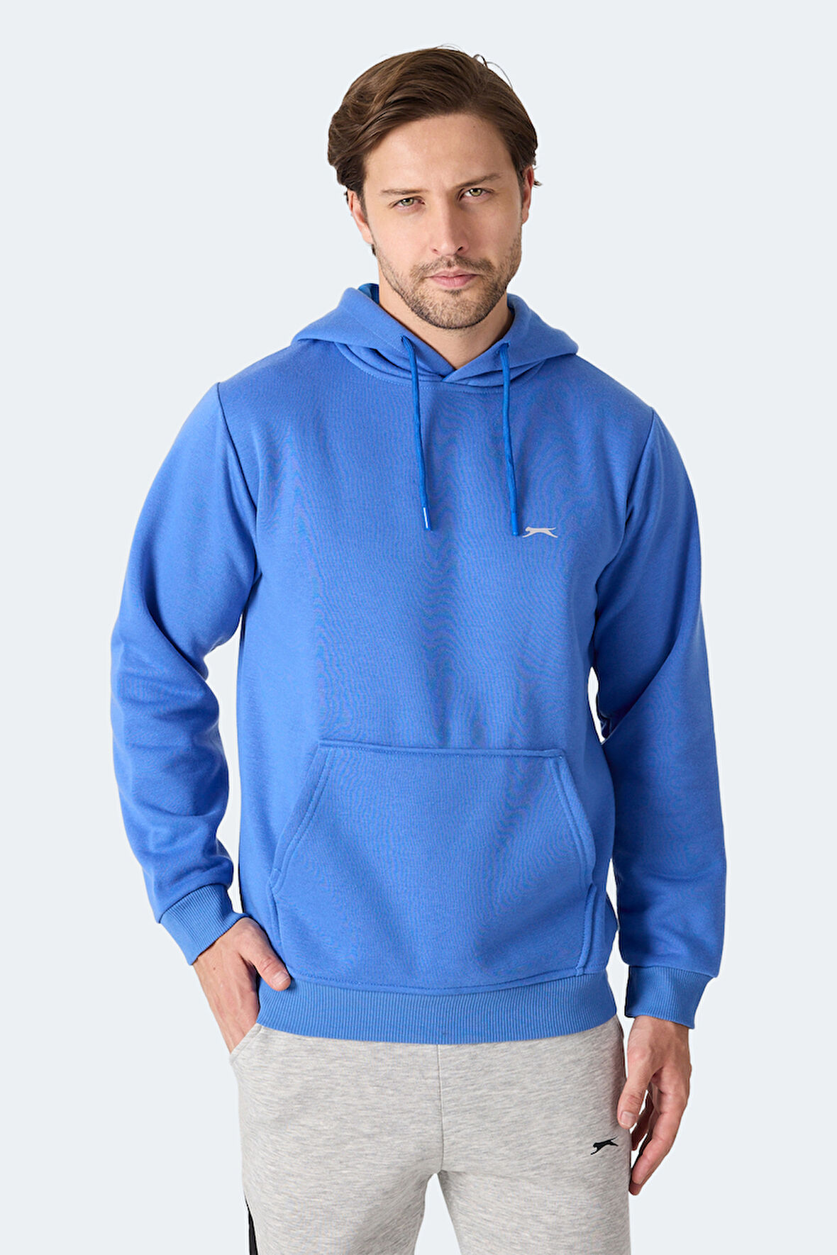Slazenger MOONLIGHT I Erkek  Indigo Sweatshirt