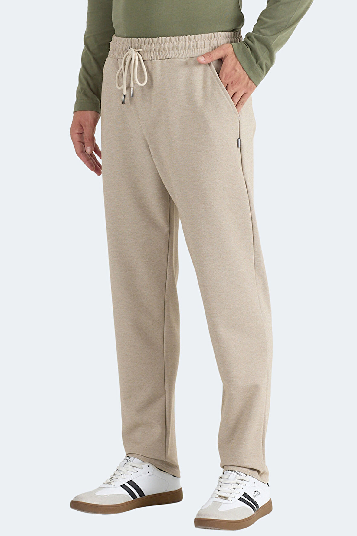 Slazenger IMPACTO I Erkek  Bej Eşofman Altı