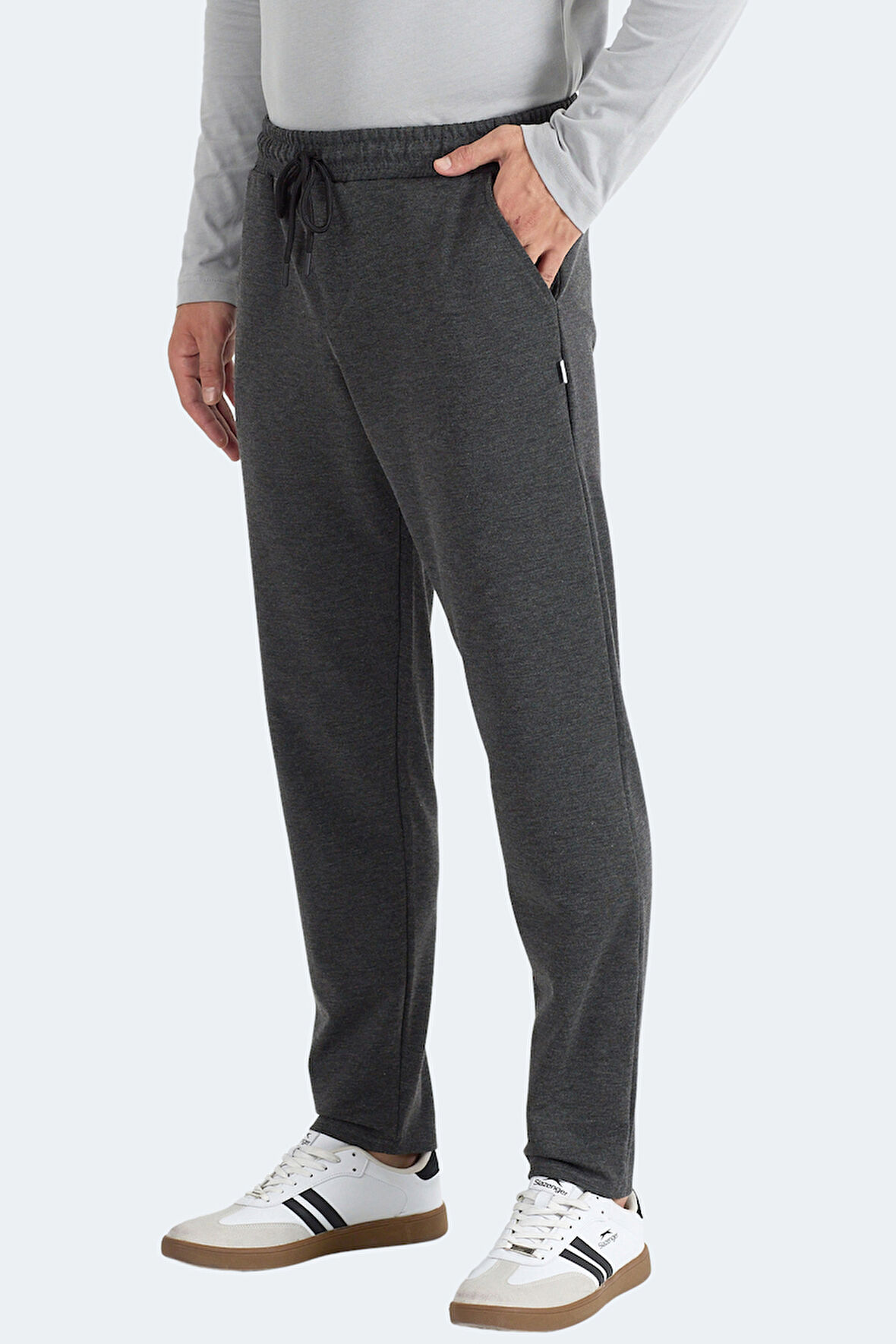 Slazenger IMPACTO I Erkek  Siyah / Gri Eşofman Altı