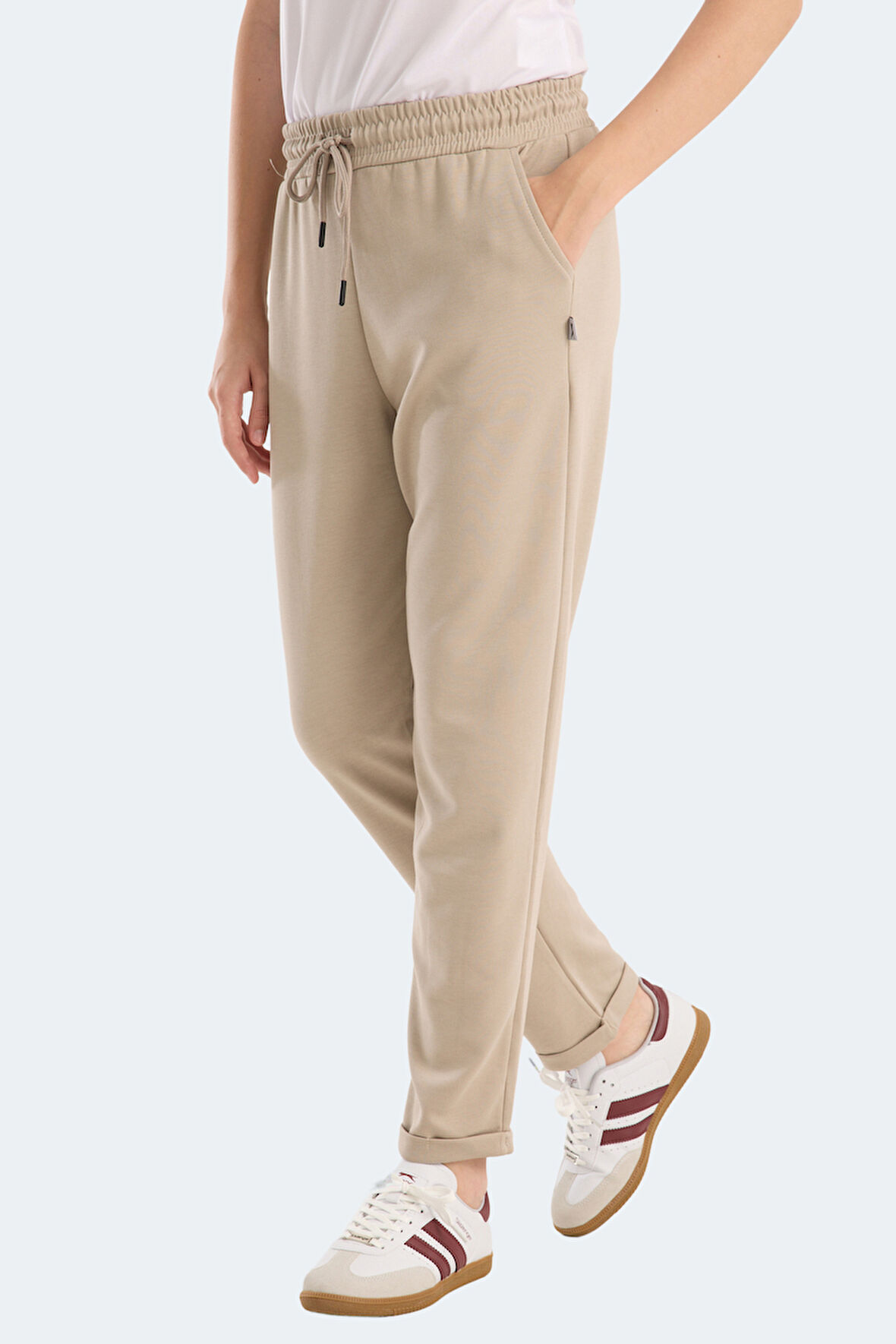 Slazenger ICEPAW I Kadın  Bej Eşofman Altı