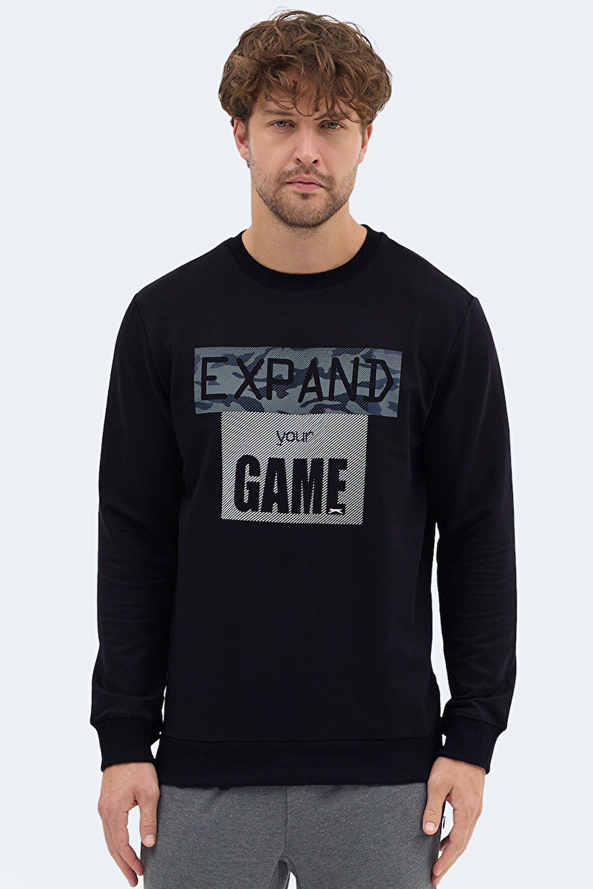 Slazenger RUBIO Erkek  Koyu Lacivert Sweatshırt