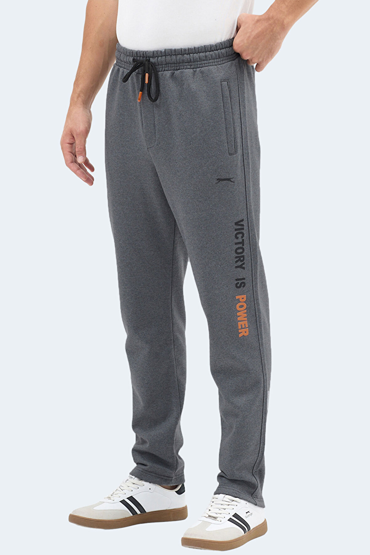 Slazenger NAUM I Erkek Cepli Antrasit Eşofman Altı