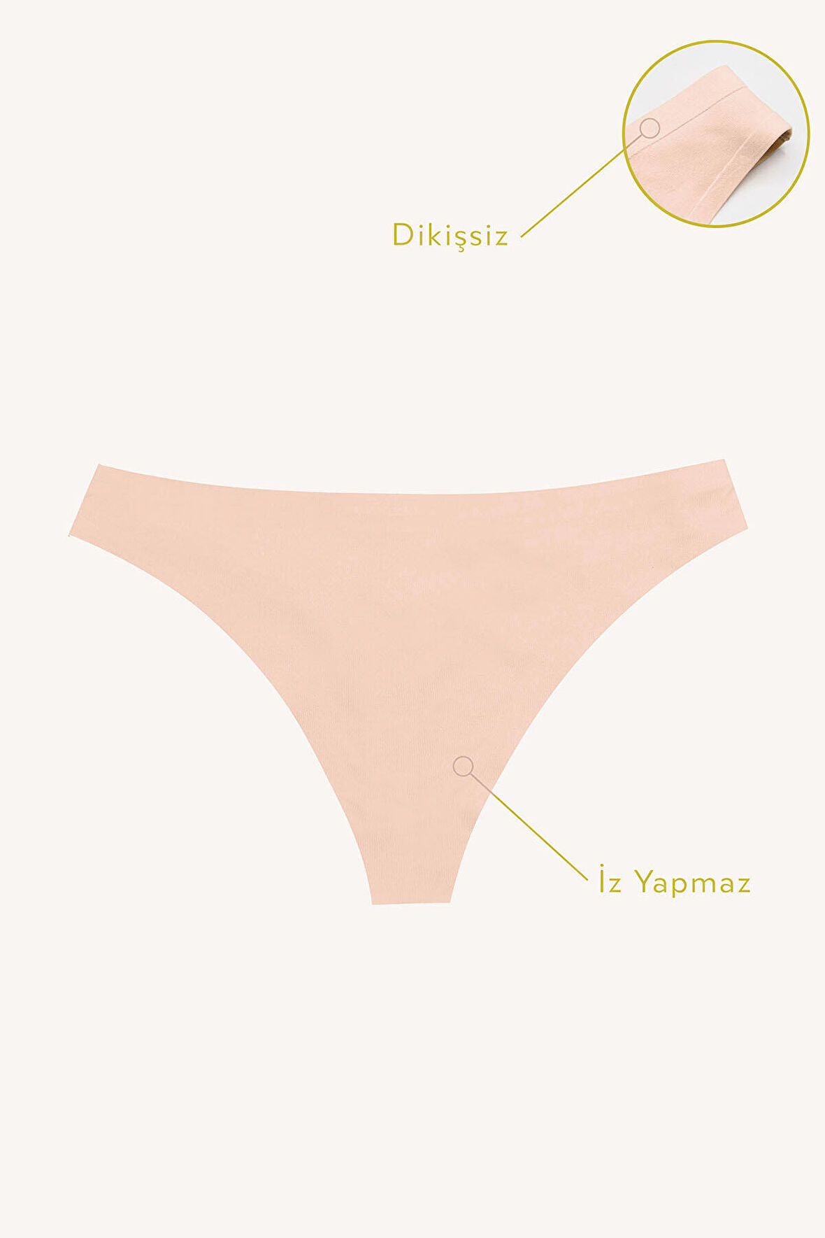 Somon Cushy İz Yapmaz String