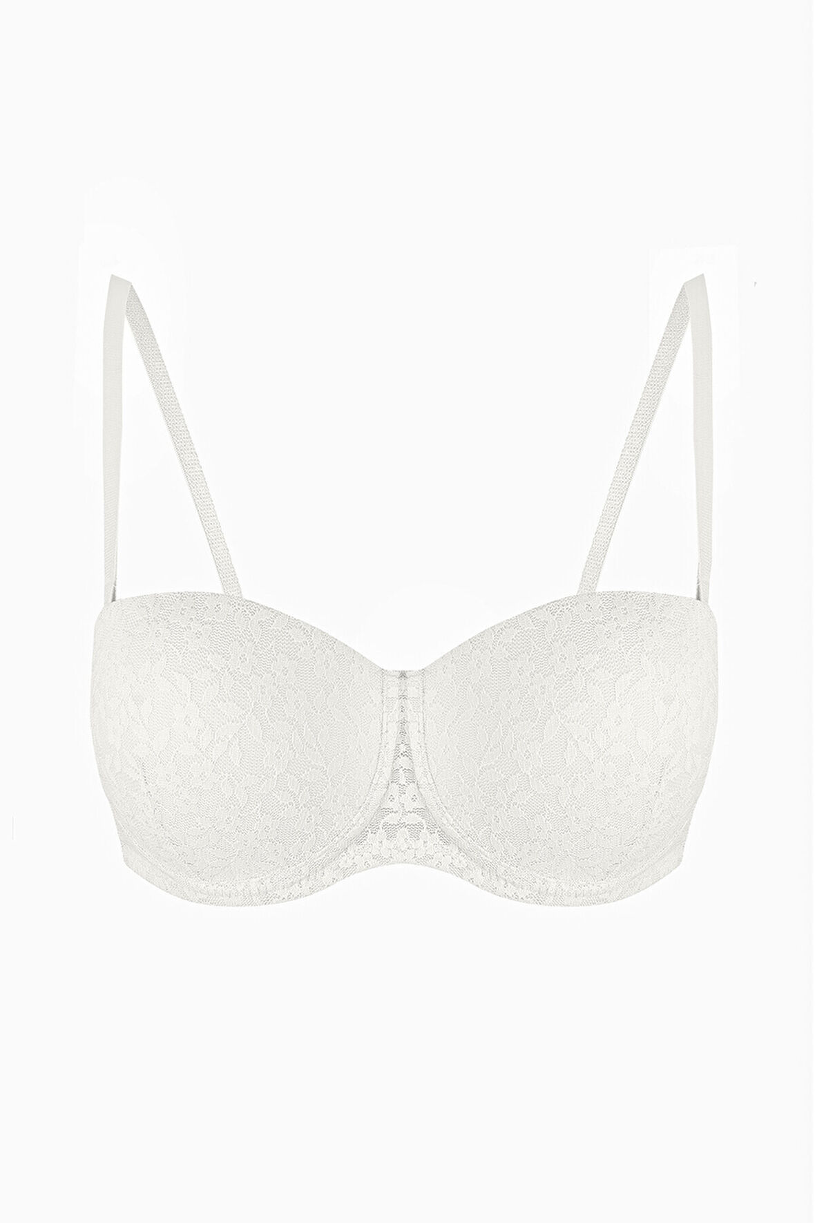 Ekru Nirvana Straplez Destekli Tek Sütyen