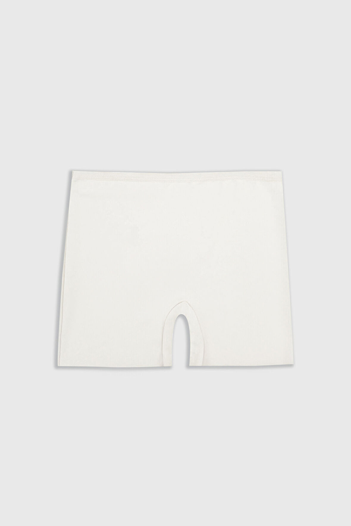 Ekru Lazer Kesim İz Yapmaz Short