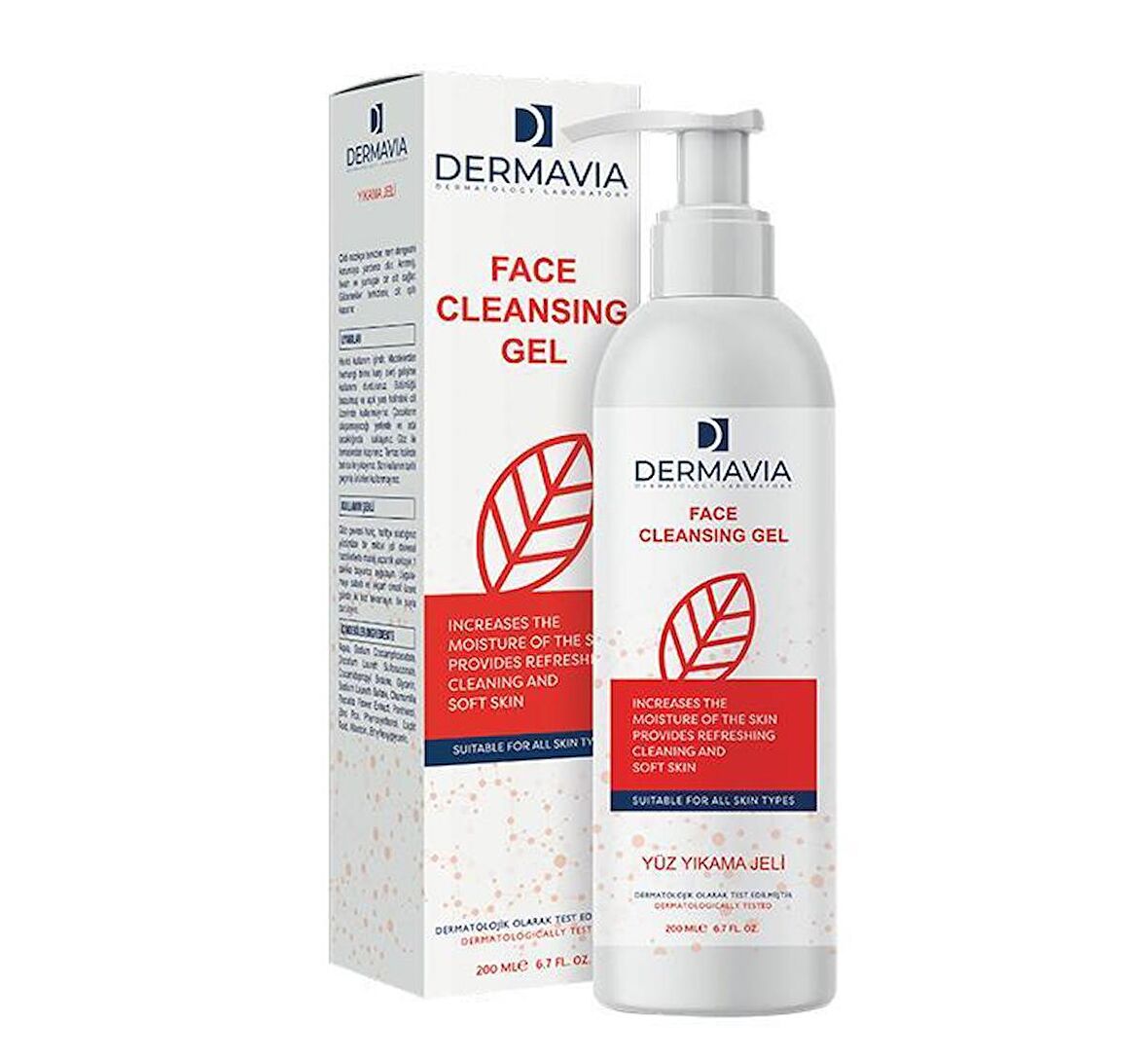 Dermavia Laktik Asit Yüz Yıkama Jeli 200 ml