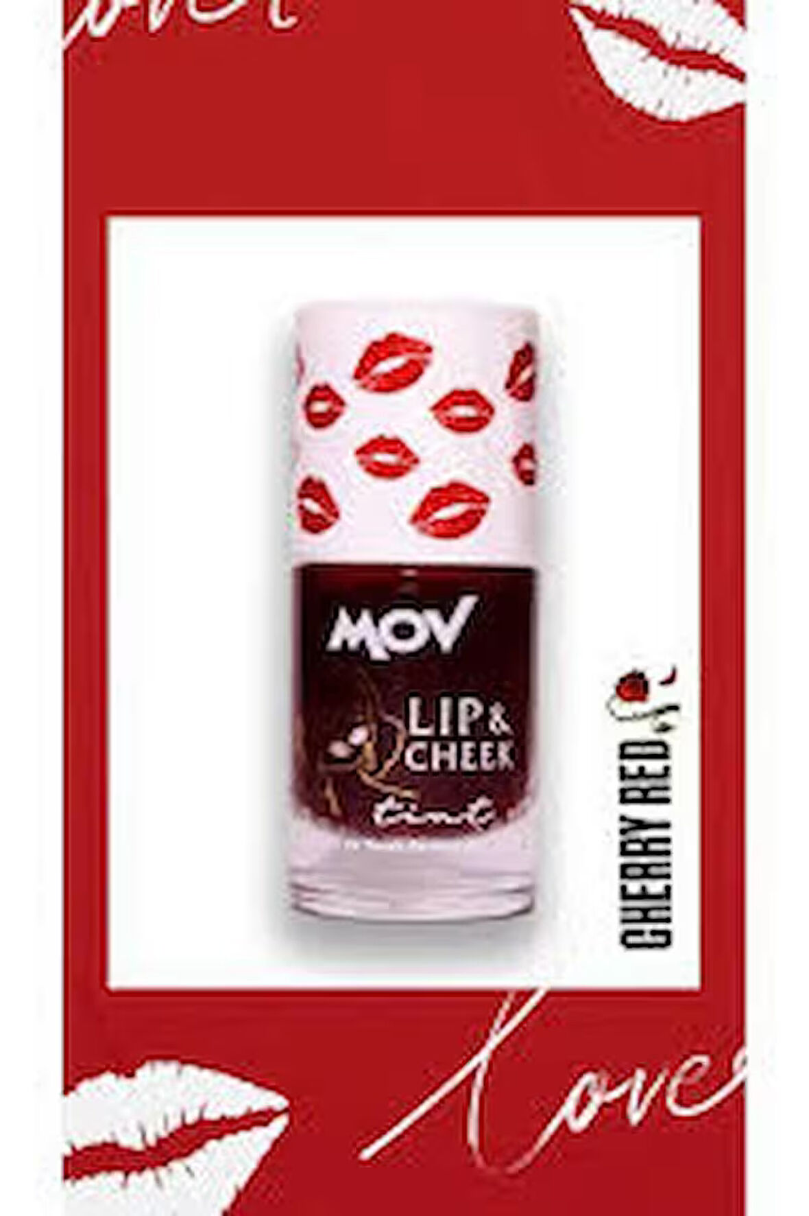MOV Lip & Cheek Tint Cherry Red | Likit Allık ve Ruj