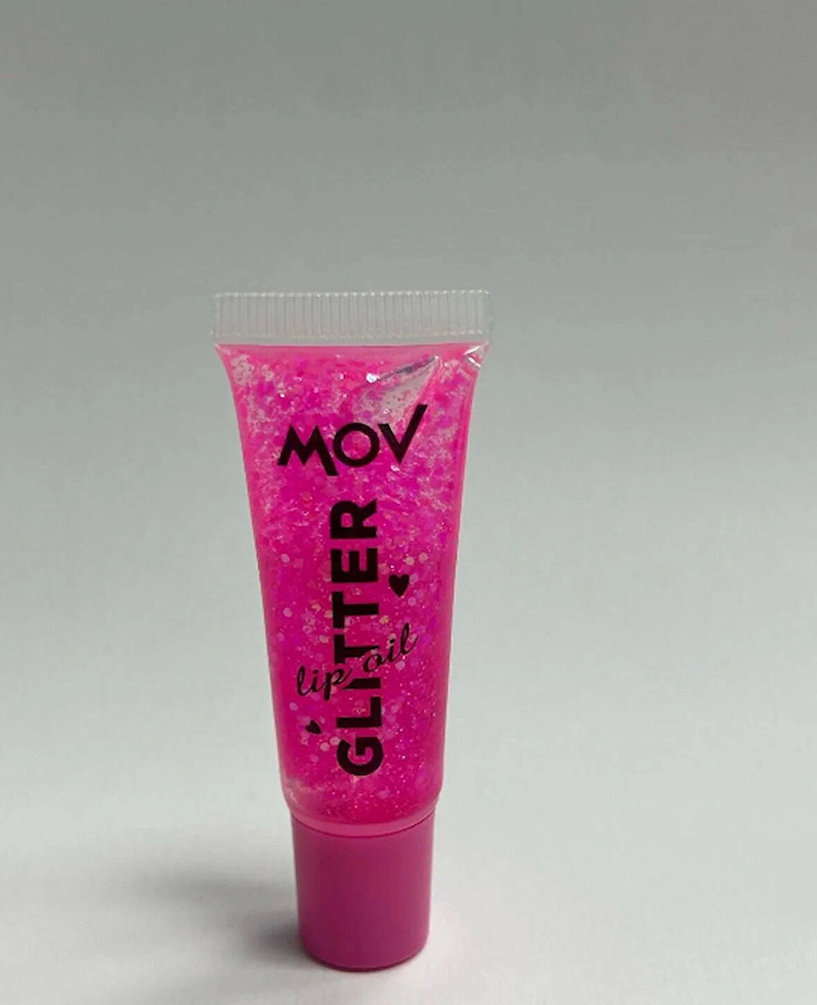 Glitter Lip Gloss No:5 – Işıltılı Dudak Parlatıcısı (Fuşya / Simli Ton)