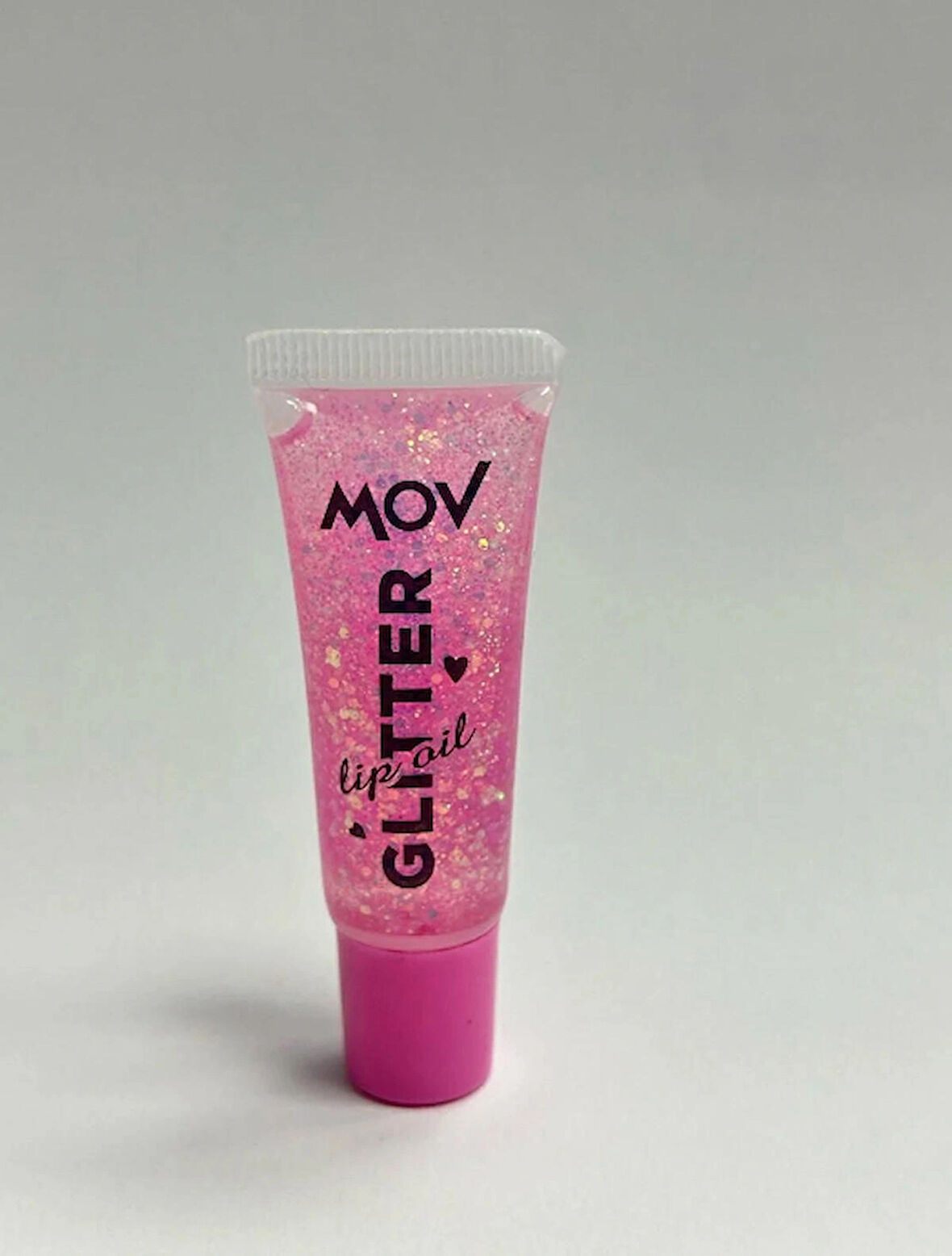 Glitter Lip Gloss No:2 Pembe – Işıltılı Pembe Dudak Parlatıcısı – Simli & Kalıcı