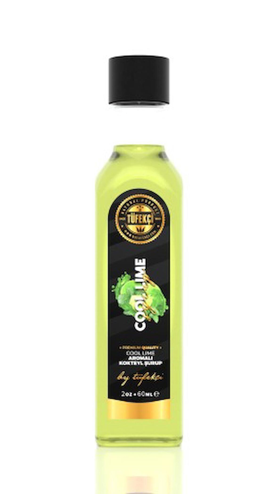 By Tüfekçi Cool Lime Konsantre Yoğun Lezzet Yüksek Ferahlık Gerçek Cool Lime Formülü (60ml)