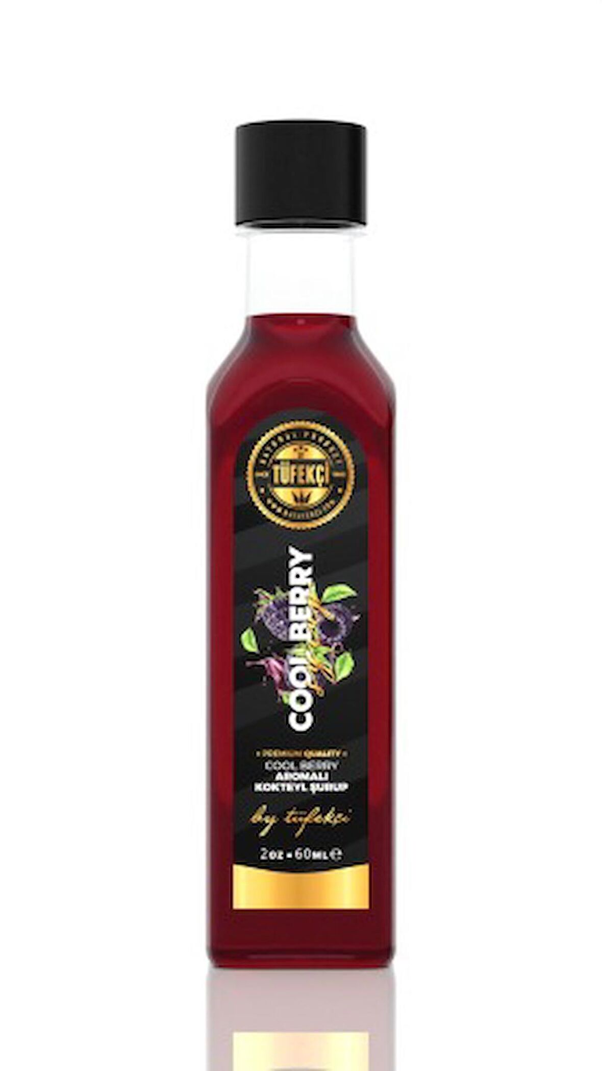 By Tüfekçi Berry Hibiscus Konsantresi Yoğun Lezzet Yüksek Aromalı Yeni Formül (60ml)