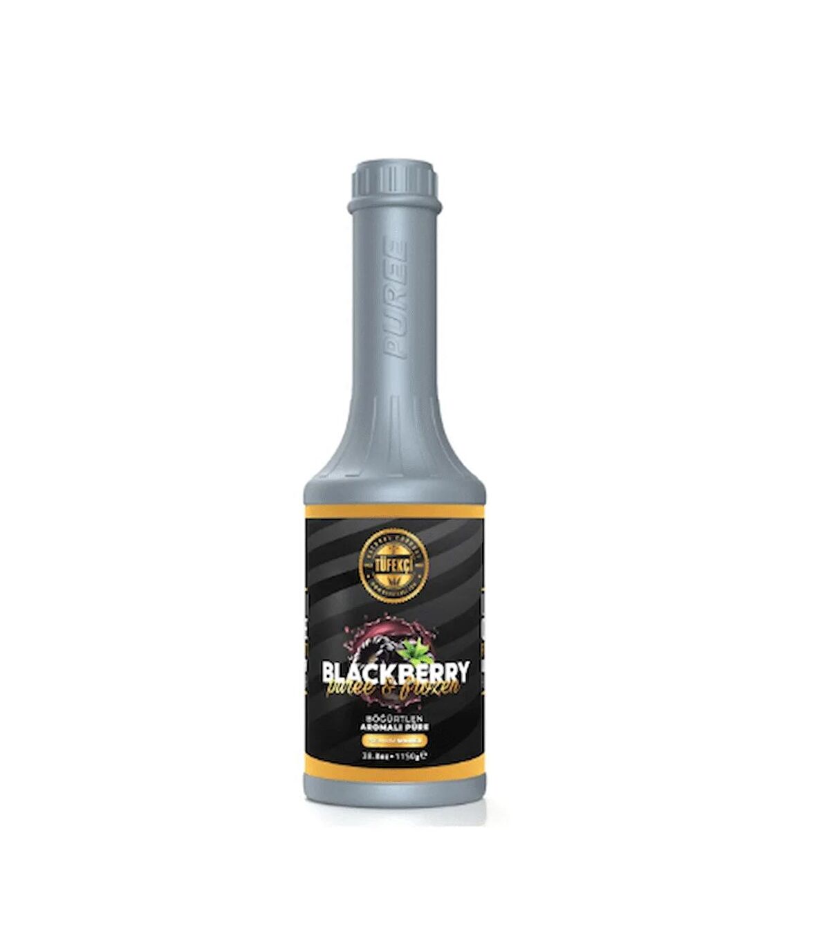 Premium Böğürtlen (blackberry) Meyveli Sos %50 Gerçek Meyve Püresi 1150 Gr