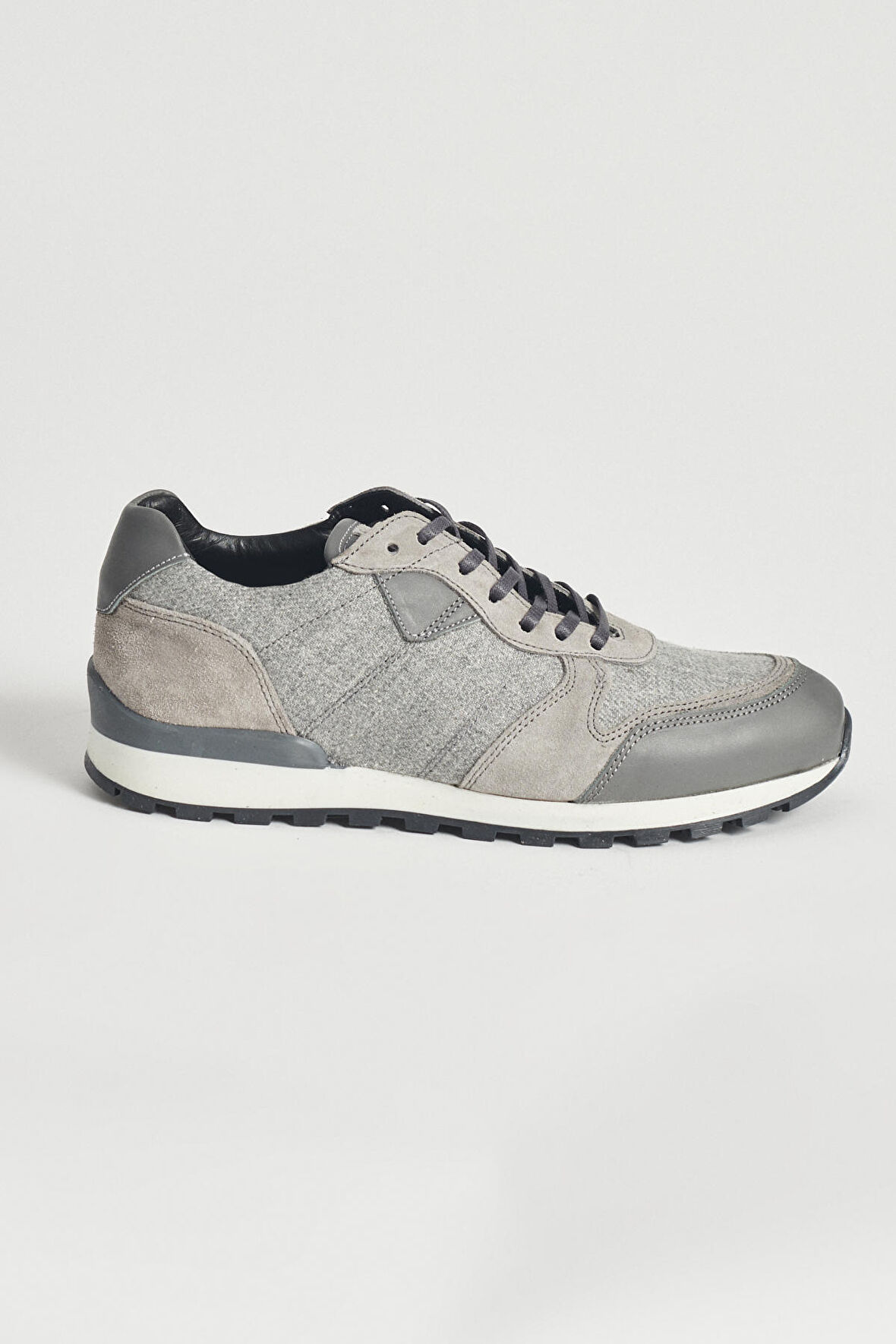 Erkek Gri Sneaker Ayakkabı