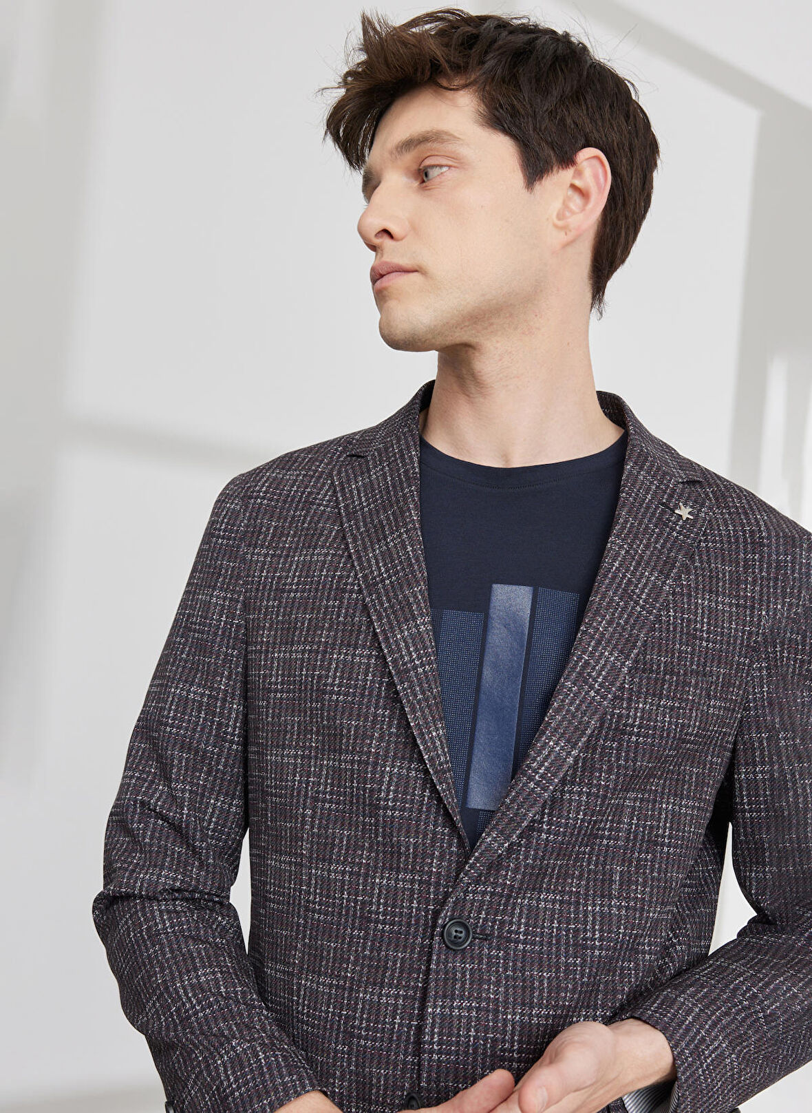 Altınyıldız Classics Slim Fit Bordo Erkek Ceket 4A0423200014