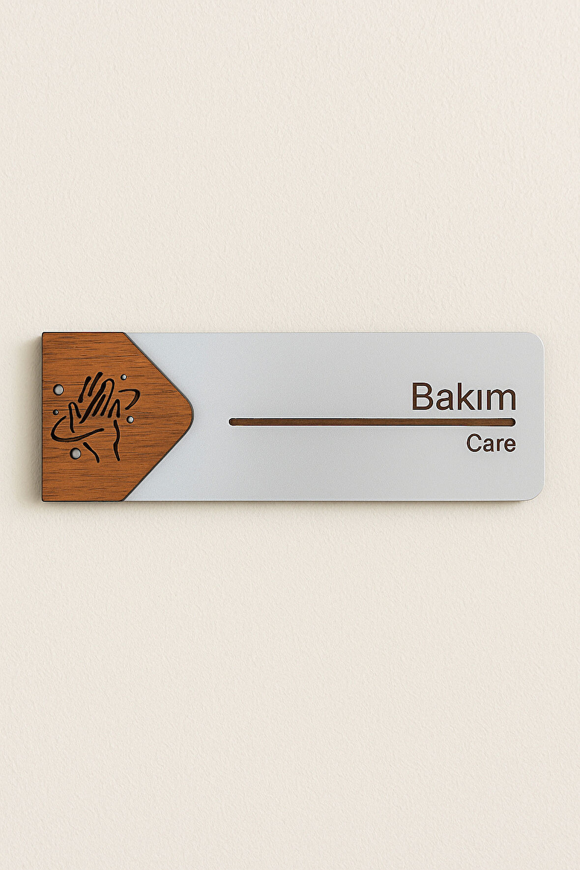 Bakım Ofis Oda Kapı İsimliği Yönlendirme Tabelası Levhası Kişiselleştirilebilir