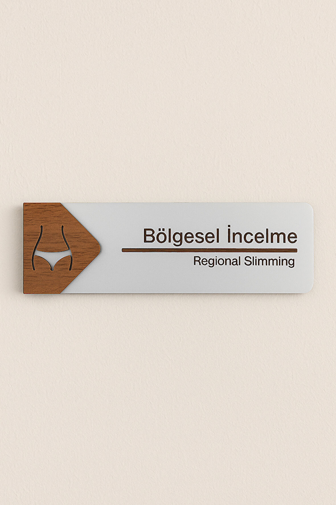 Bölgesel İncelme Ofis Oda Kapı İsimliği Yönlendirme Tabelası Levhası Kişiselleştirilebilir