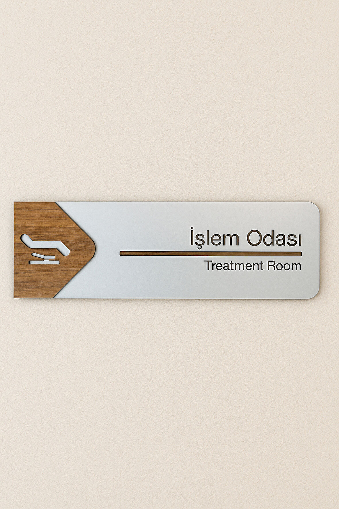 İşlem Odası Ofis Oda Kapı İsimliği Yönlendirme Tabelası Levhası Kişiselleştirilebilir