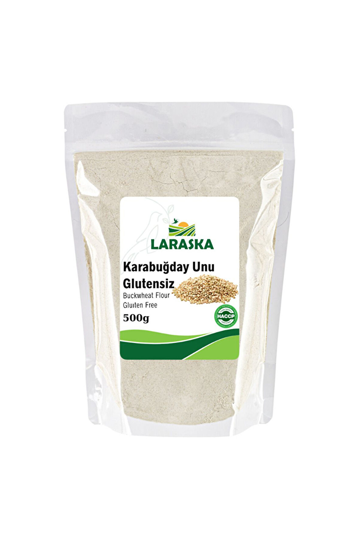 Glutensiz Çiğ Karabuğday Unu - 500g Raw Buckwheat Flour Greçka
