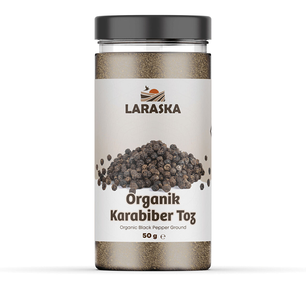 Organik Karabiber Toz 50g Organic Black Pepper Ground