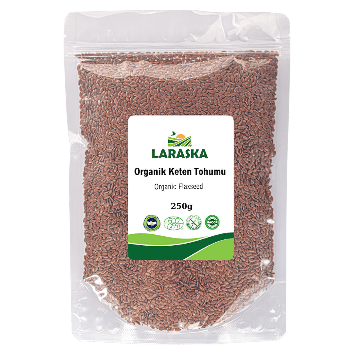 Organik Keten Tohumu 250g Organic Brown Flaxseed