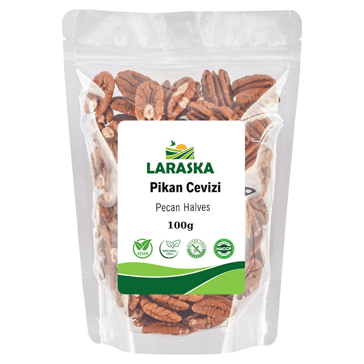 Pikan Ceviz İçi 100g Pecan Halves