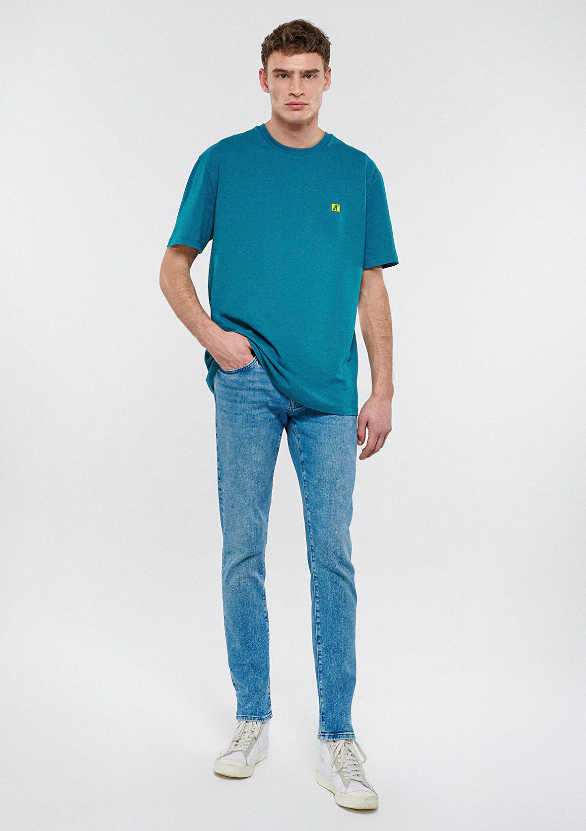 James Zımparalı Mavi Pro Jean Pantolon 0042483798