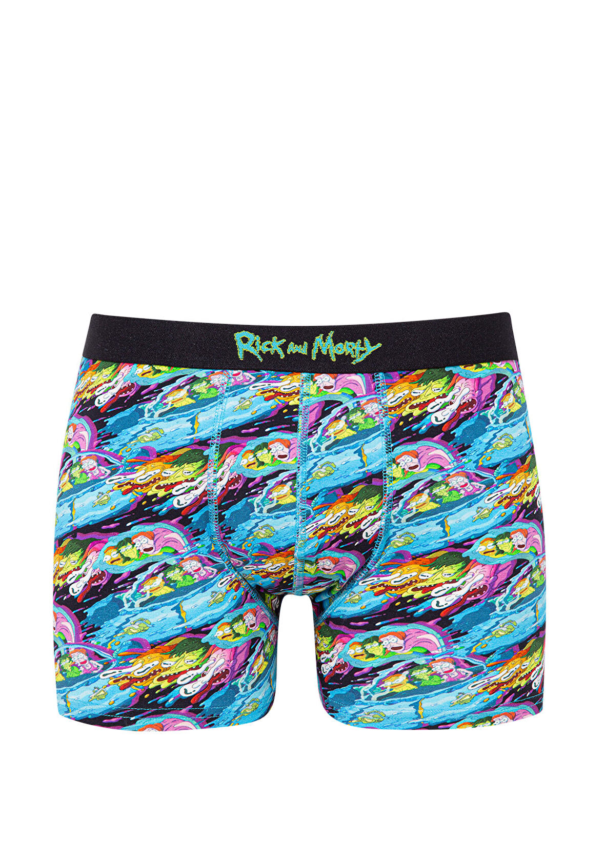 Mavi Rick and Morty Baskılı Boxer 0910701-82952