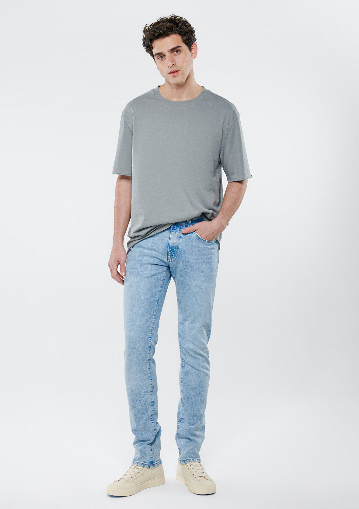 JAKE Açık Mavi Premium Jean Pantolon 0042284481