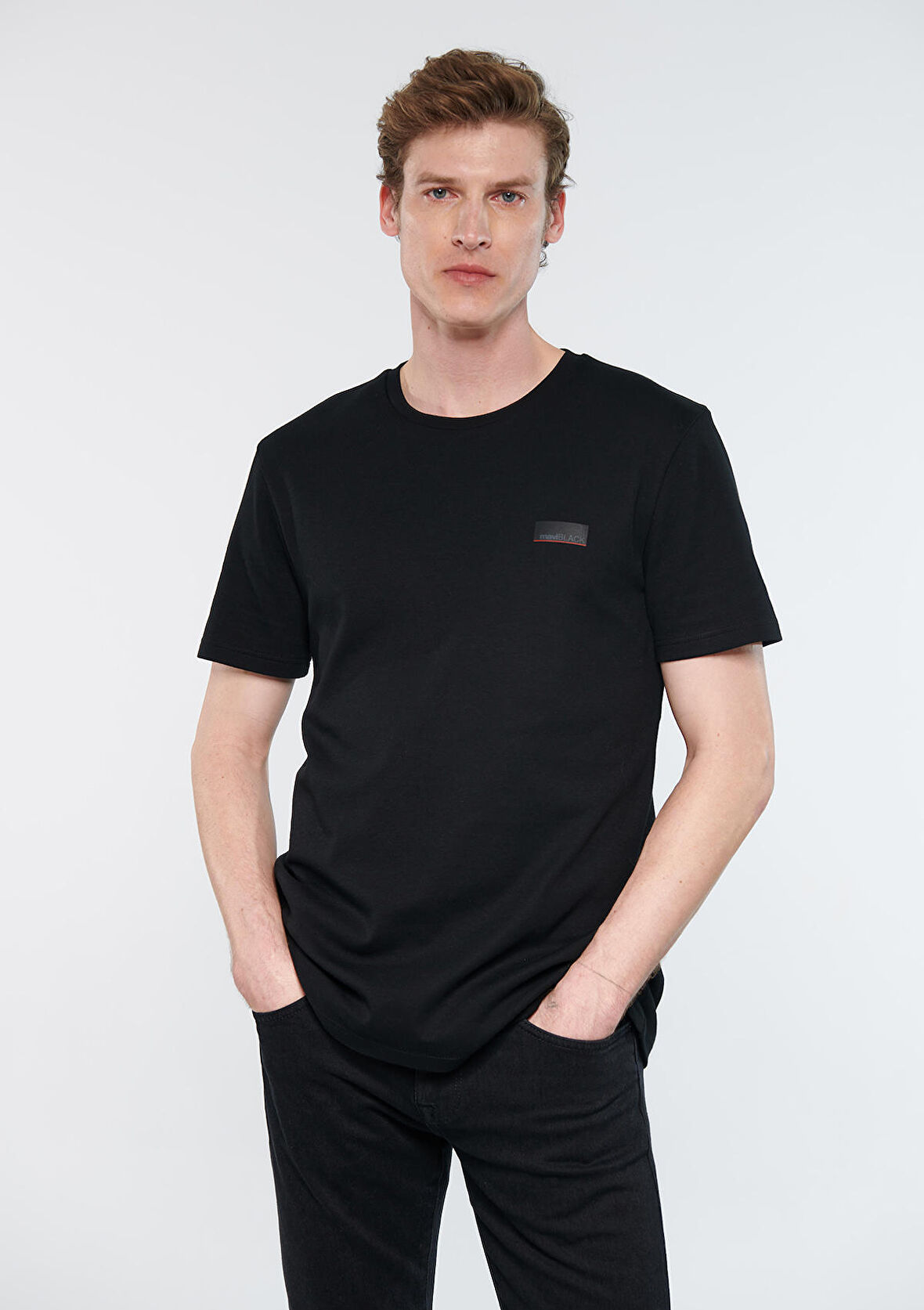 Mavi Black Baskılı Siyah Tişört 0611401-900