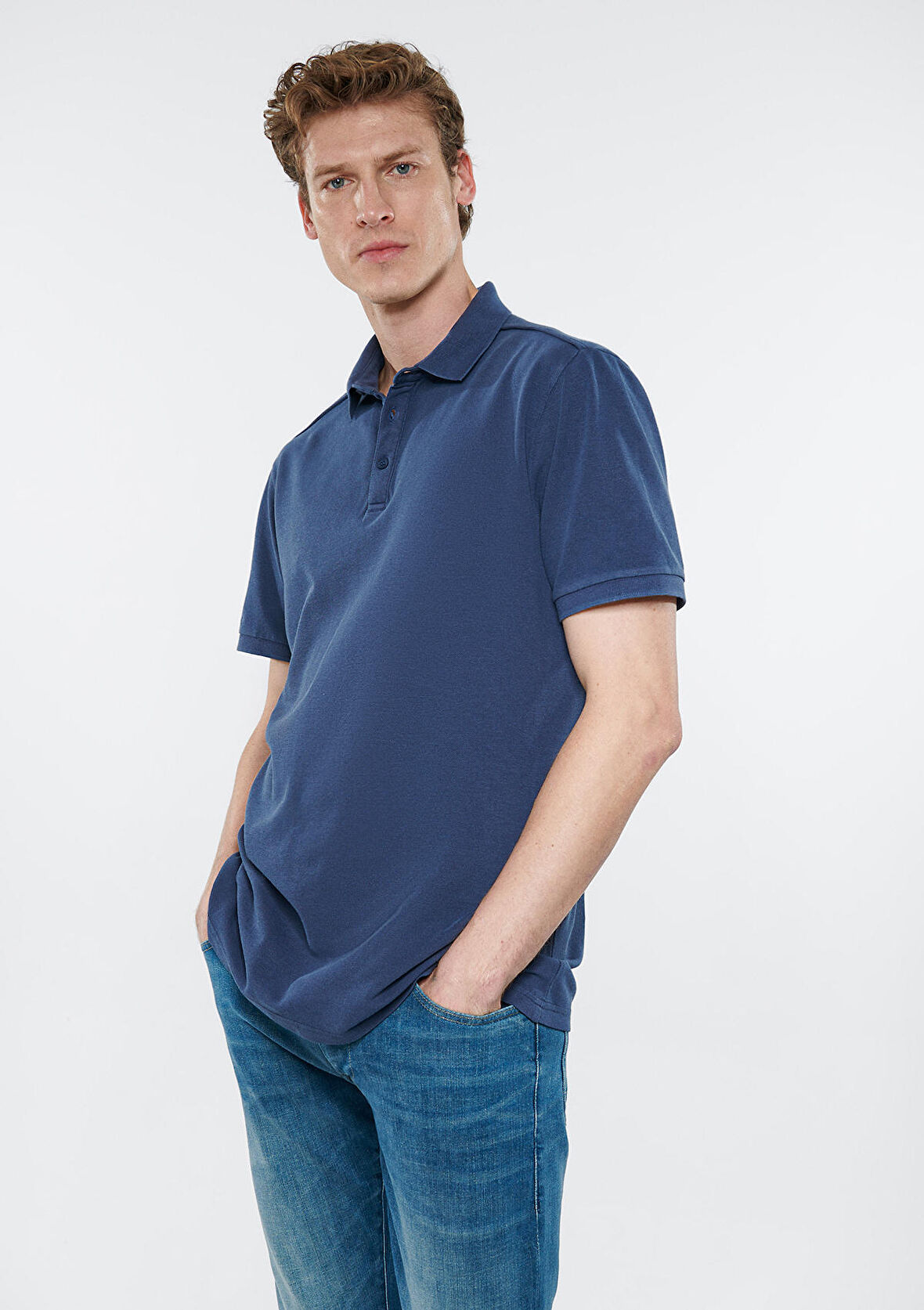 Mavi Lacivert Polo Tişört 0611326-84371