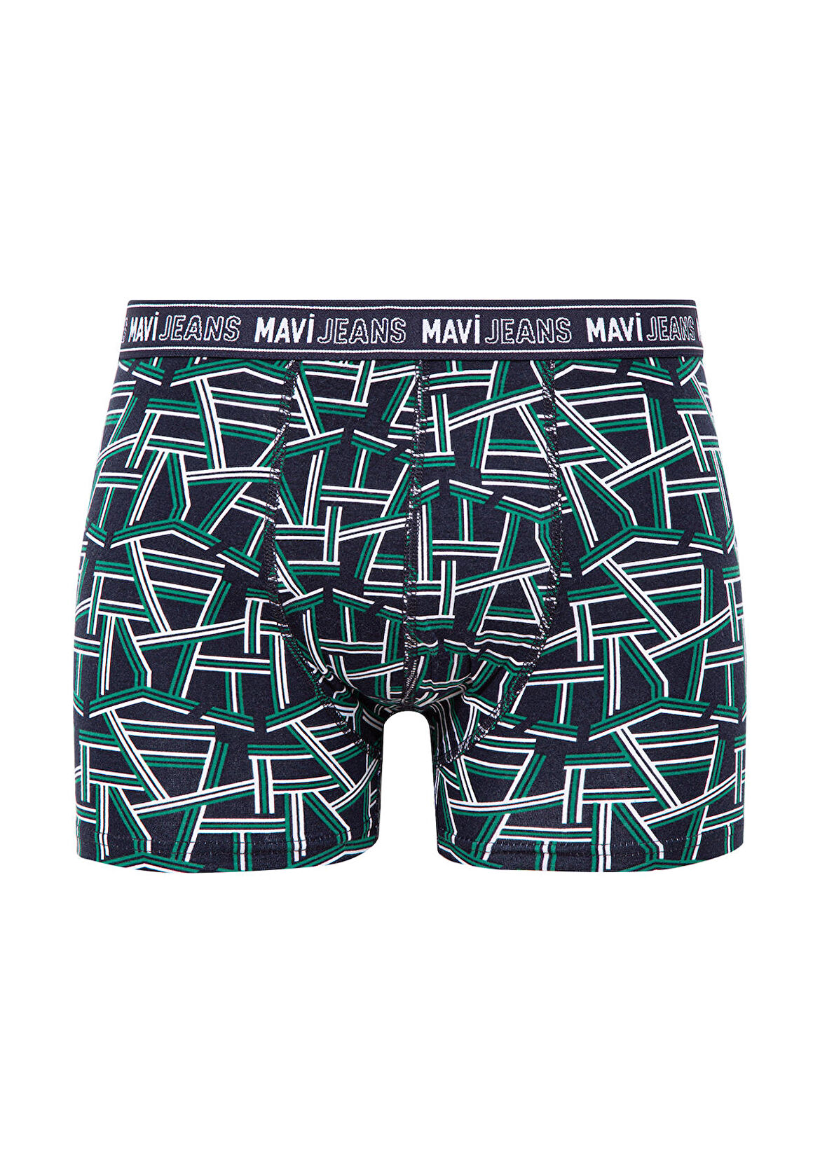 Baskılı Mavi Boxer 0911065-83077