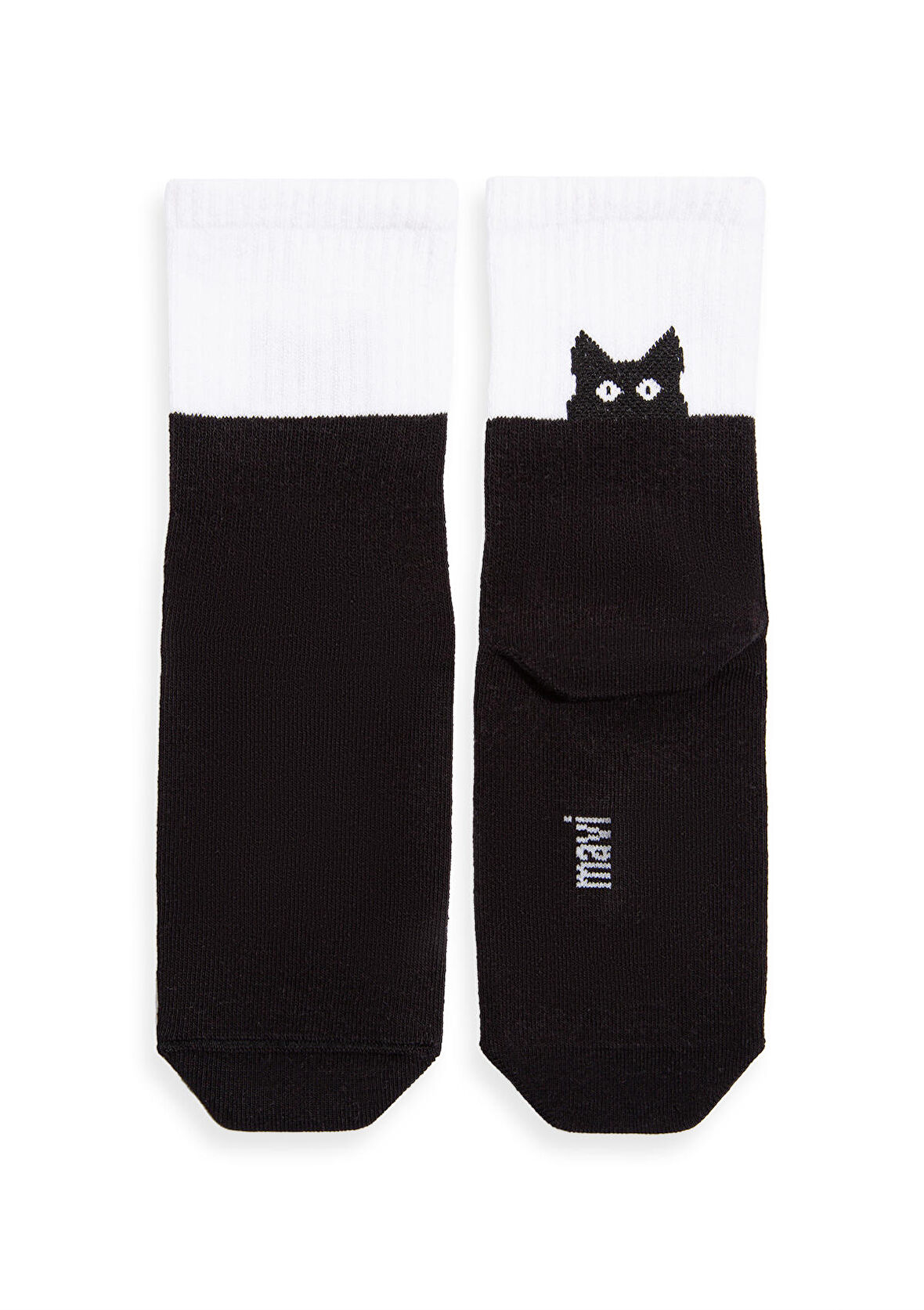 Mavi Siyah Soket Çorap 1911913-900