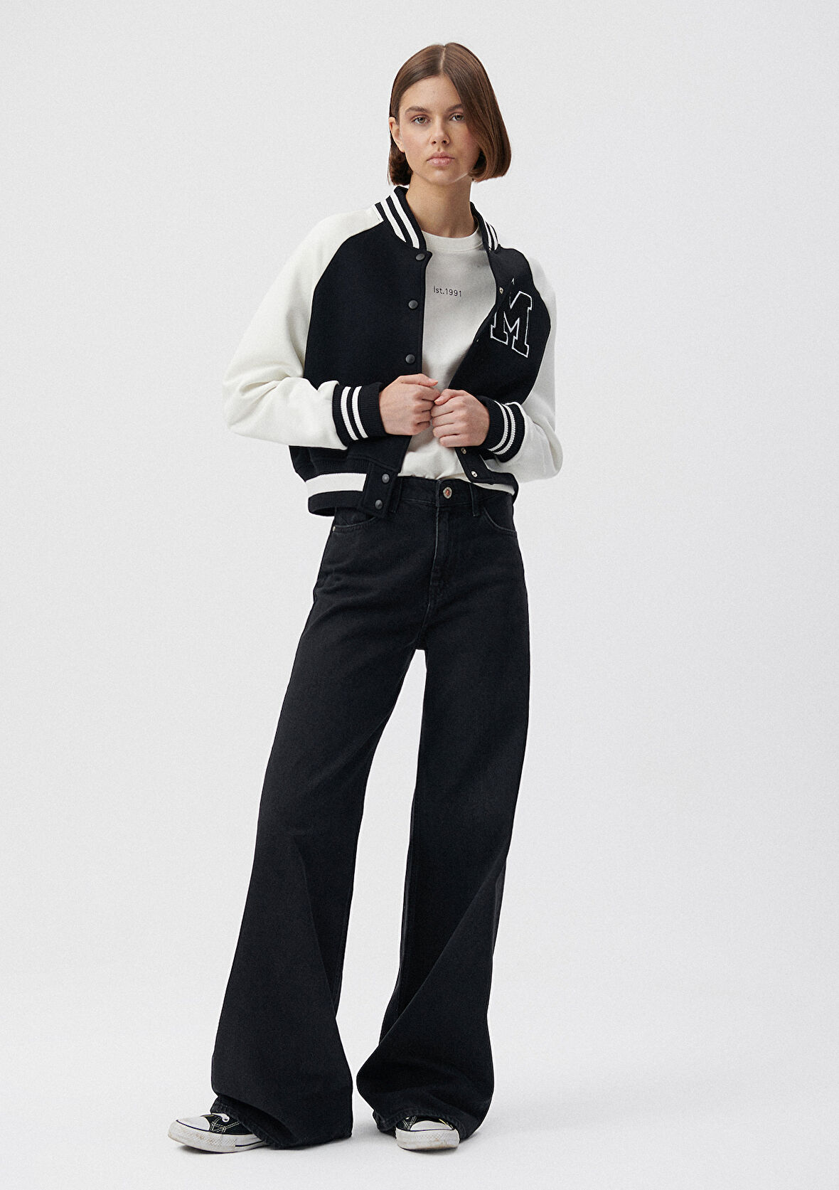 Florida Koyu Gri Kolej Jean Pantolon 1010381-85275