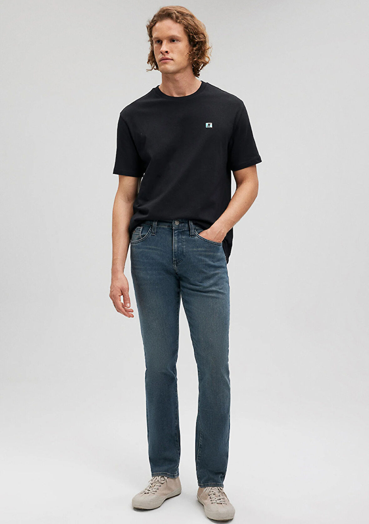 Marcus Mavi Pro Koyu Puslu Mavi Jean Pantolon 0035185210