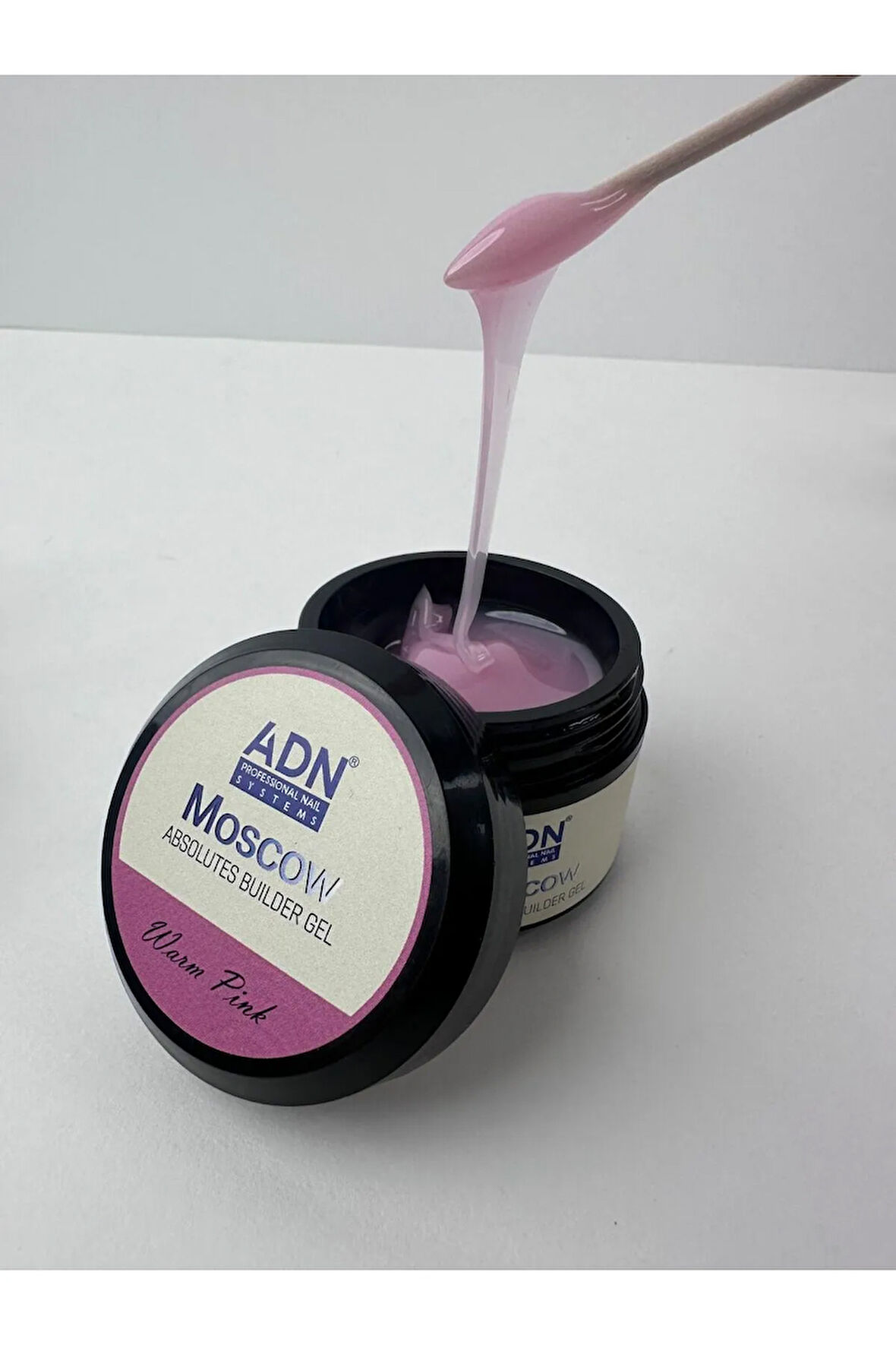 ADN Moscow Seri Builder Gel 40 ml – Warm Pink