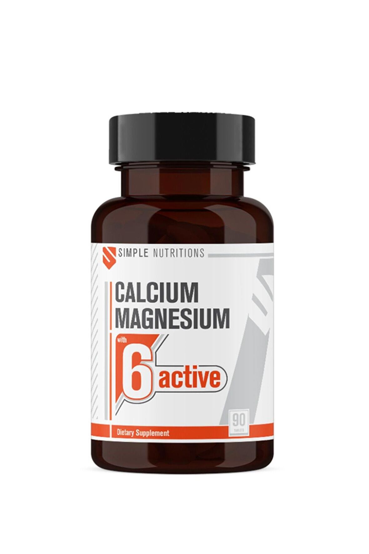 Calcium Magnesium with 6-Active 90 Tablet