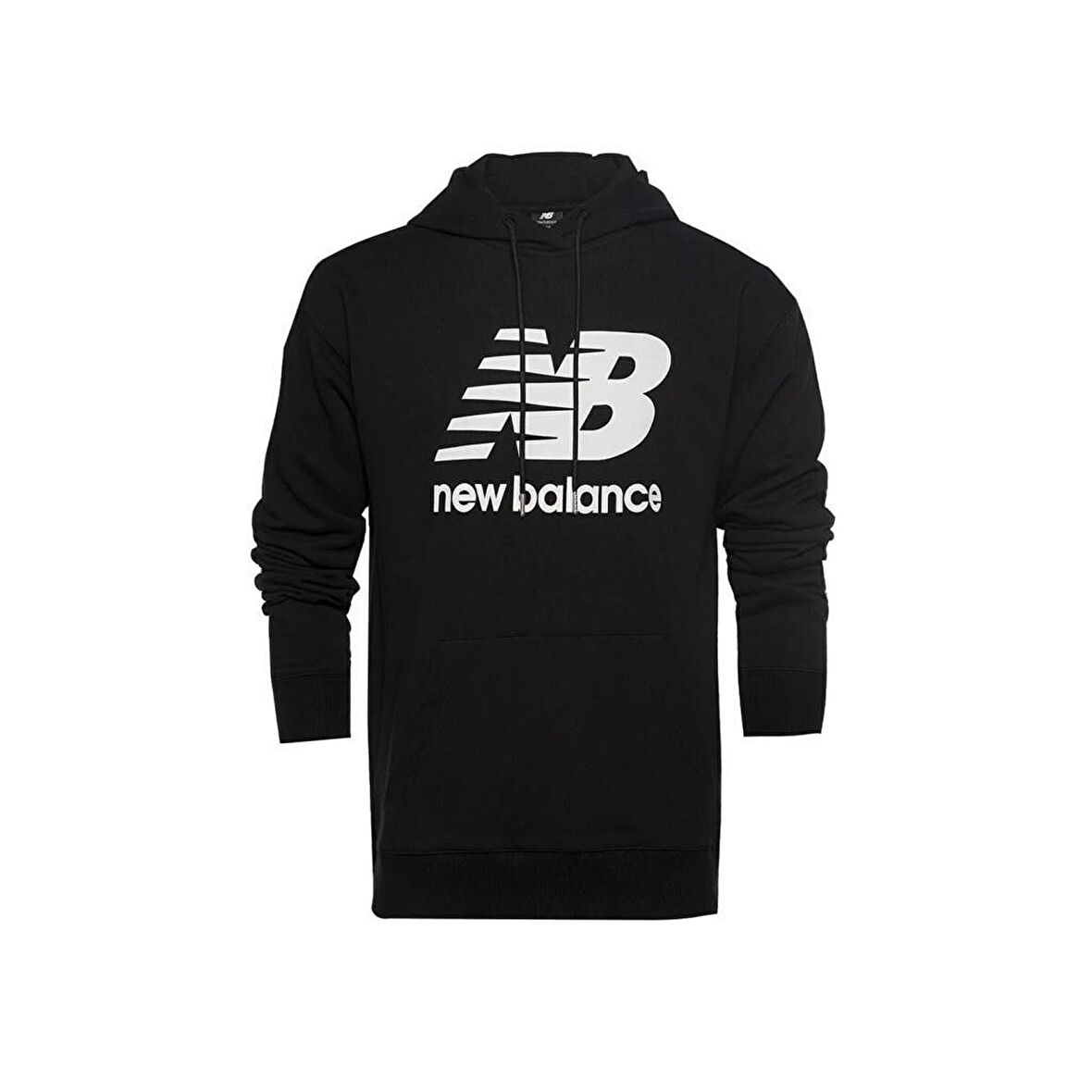 New Balance UNH3219 Erkek Sweatshirt Siyah