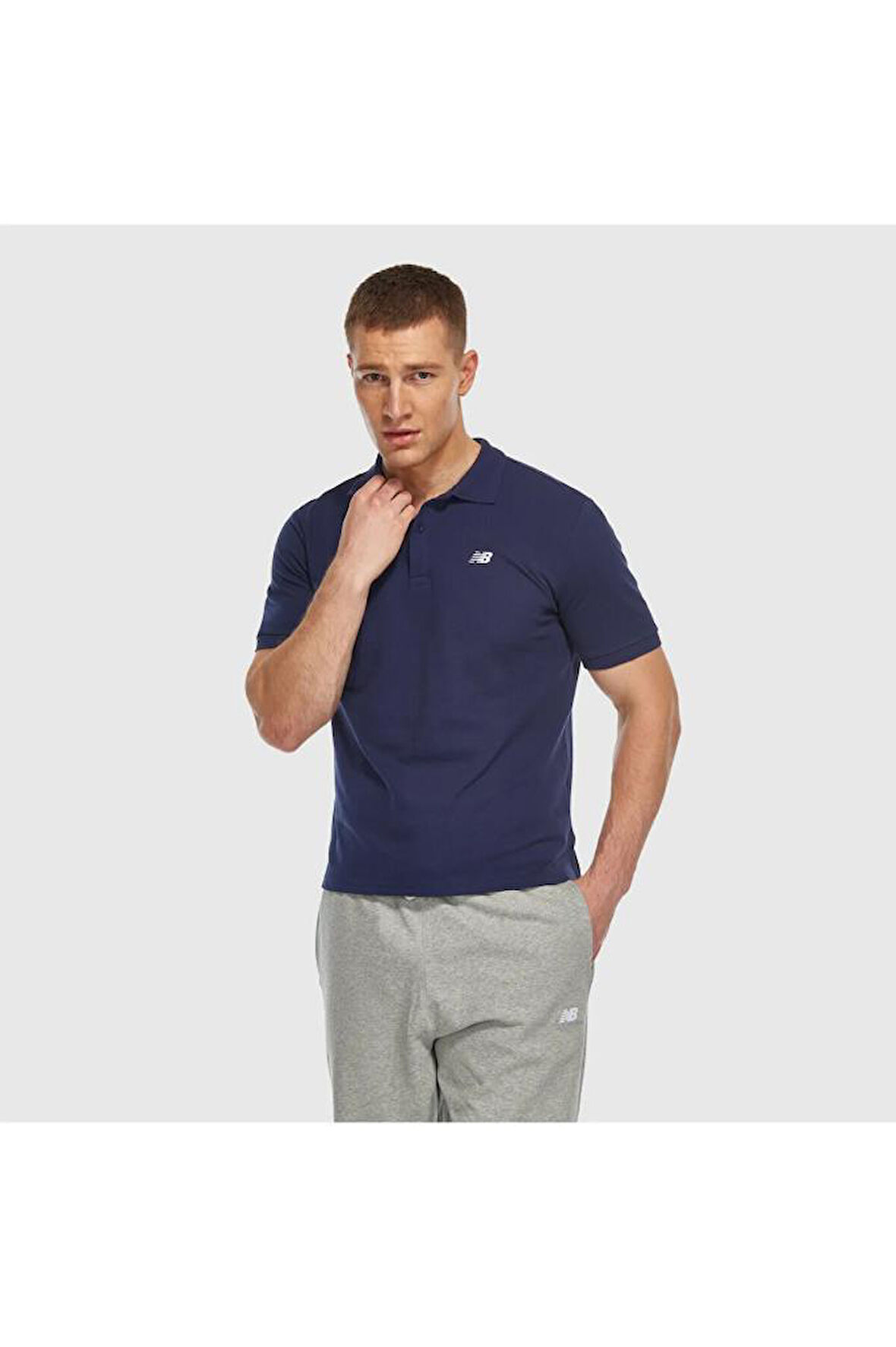 New Balance MNT3415-AVI ERKEK TSHIRT LACIVERT S ERKEK TSHİRT