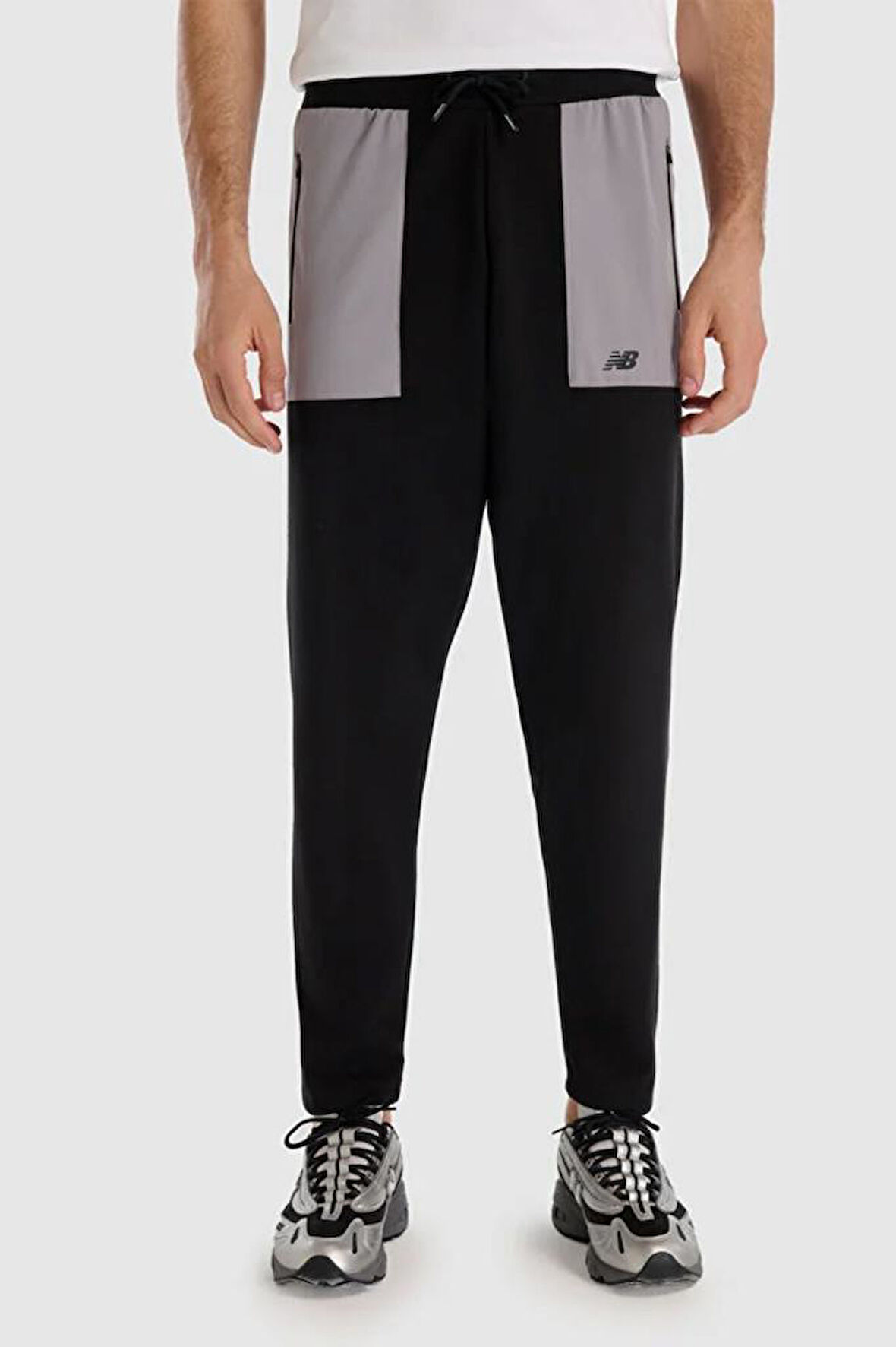 New Balance Lifestyle MNP1516-BK Siyah Erkek Eşofman Altı