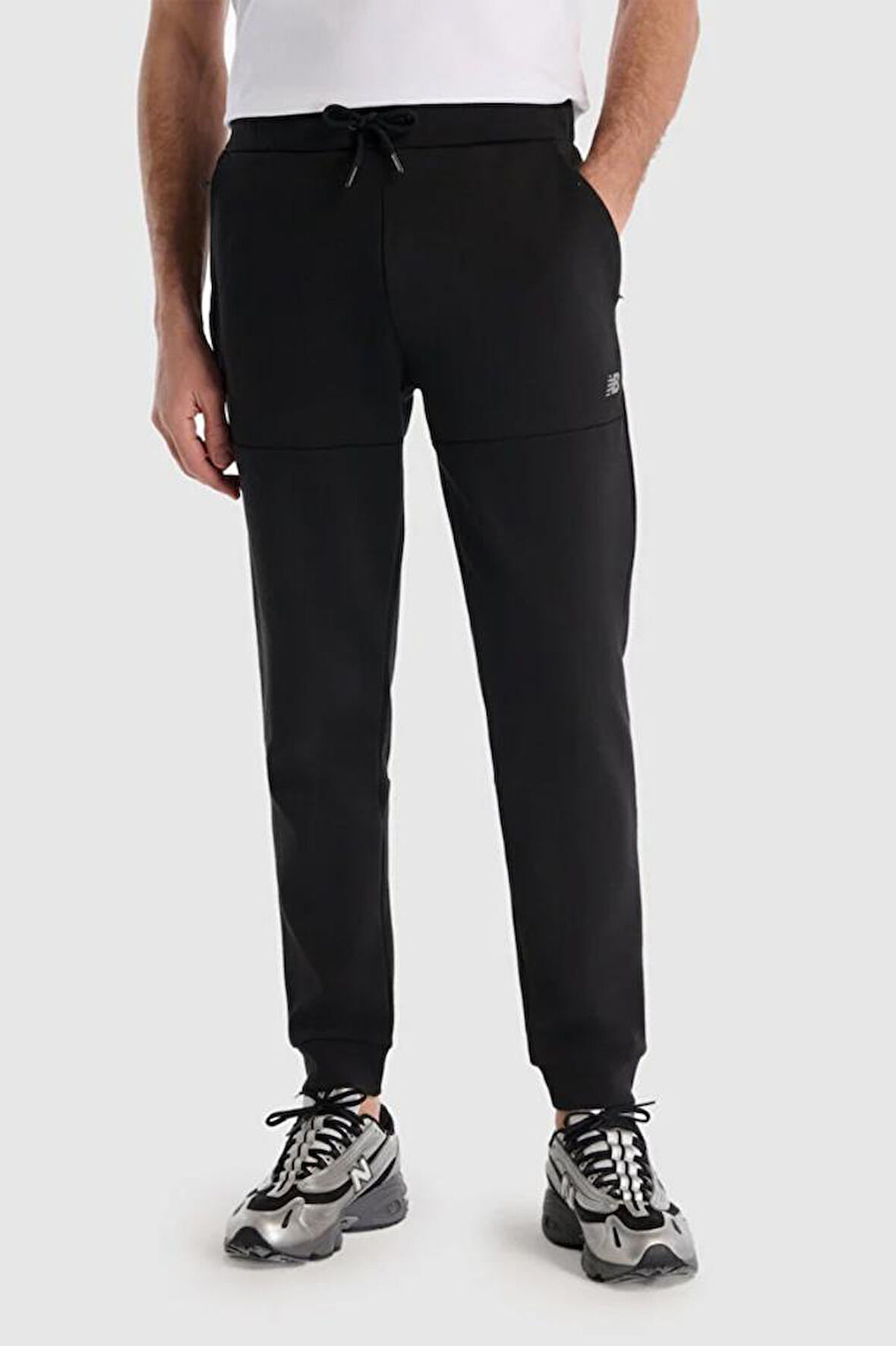 New Balance Lifestyle MNP1517-BK Siyah Erkek Eşofman Altı