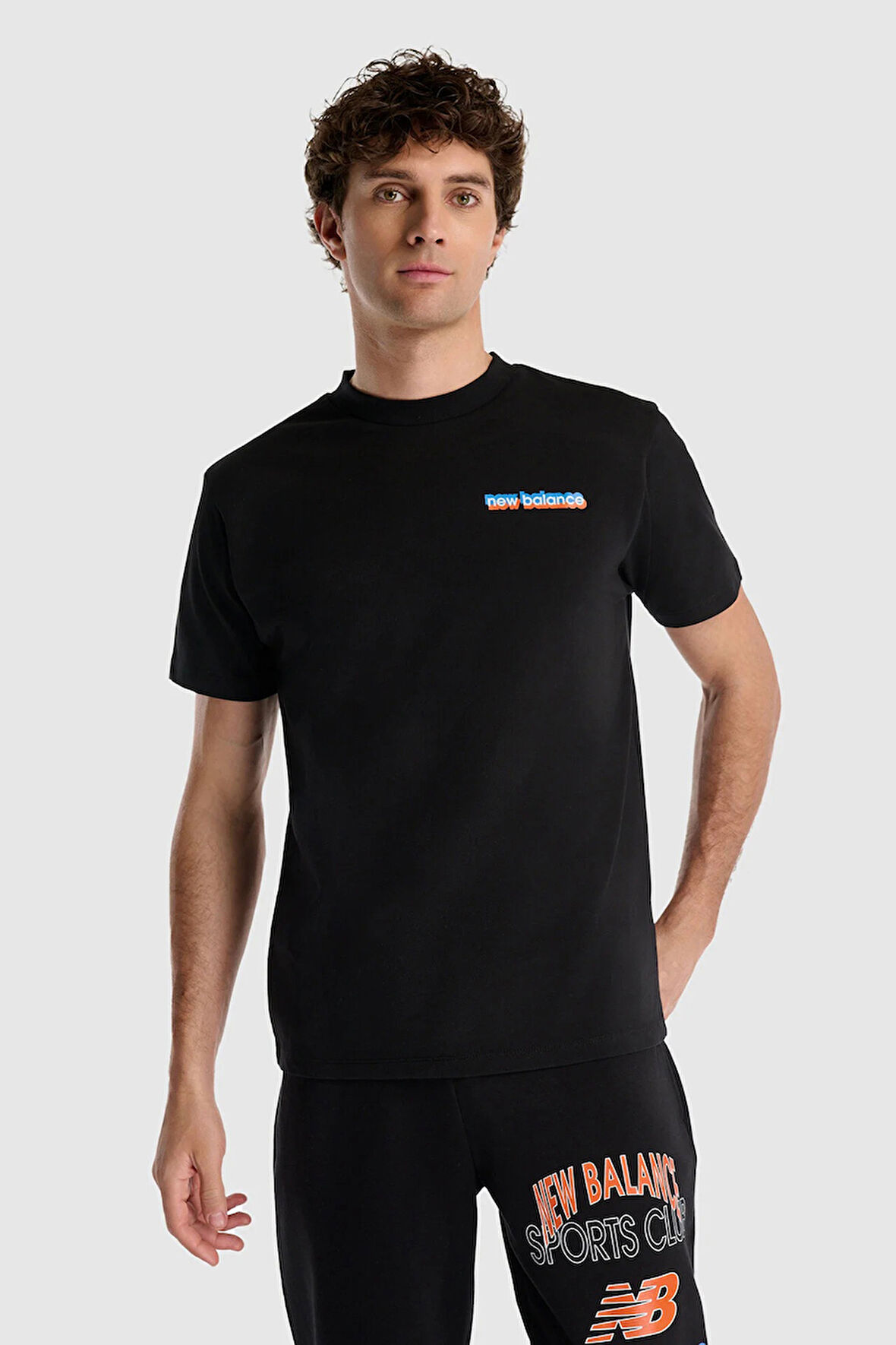 New Balance Erkek T Shirt MNT1533BK