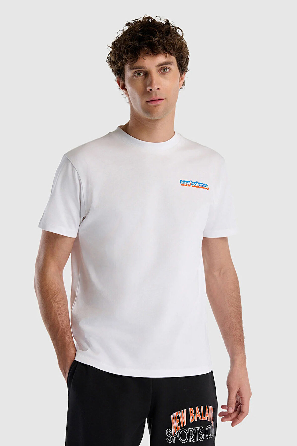 New Balance Erkek T Shirt MNT1533WT