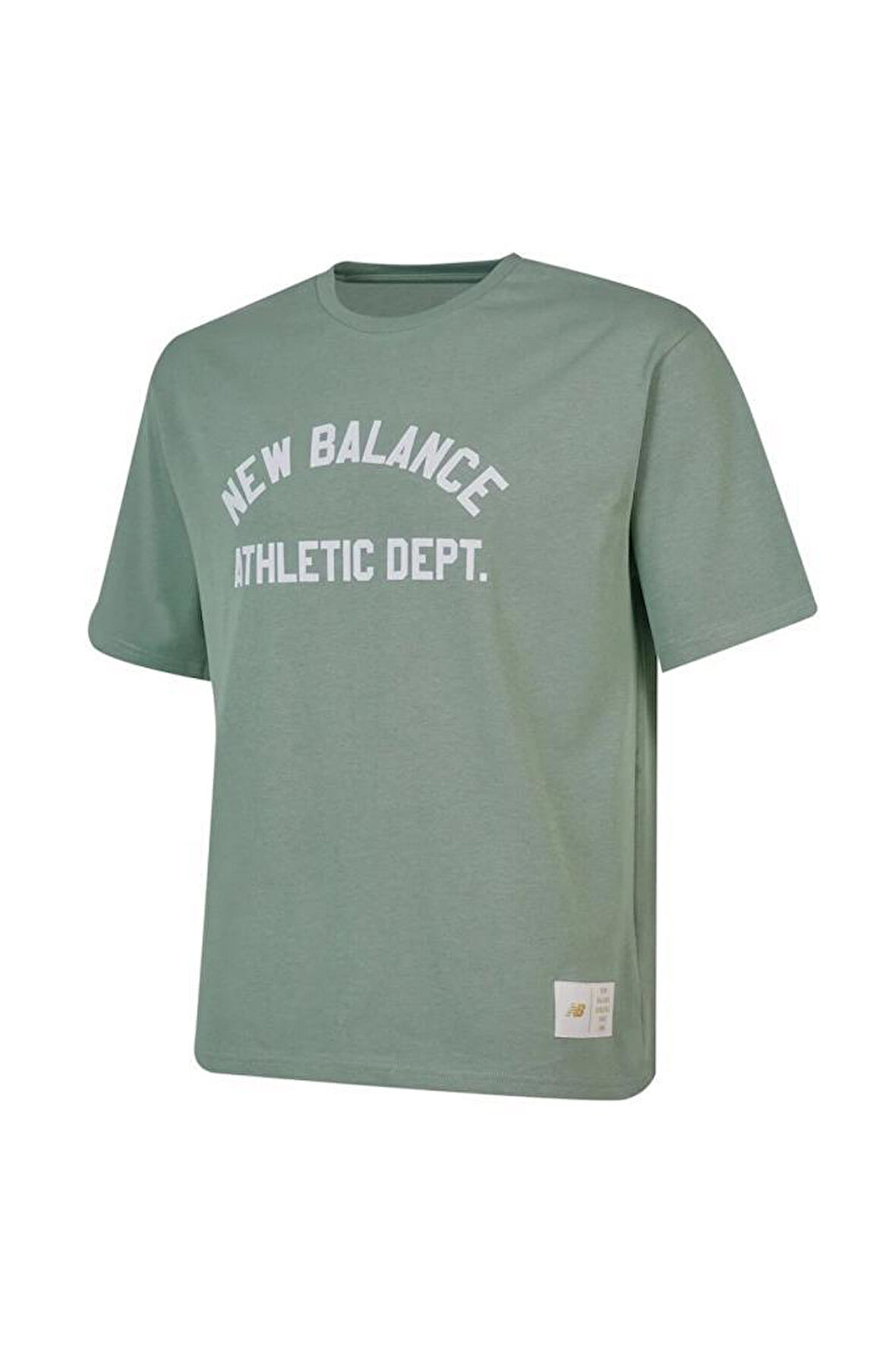 New Balance Lifestyle MNT1519-CYS Yeşil Erkek Tişört