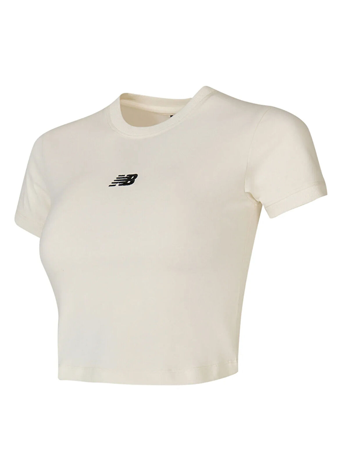 New Balance WNT3527-SST Lifestyle Women Tshirt Bej Yuvarlak Yaka Regular Fit Düz Kadın T-Shirt
