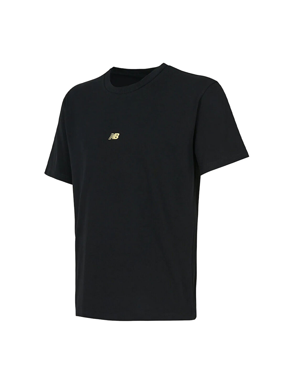 New Balance MNT3528-BK Lifestyle Men Tshirt Siyah Yuvarlak Yaka Regular Fit Düz Erkek T-Shirt