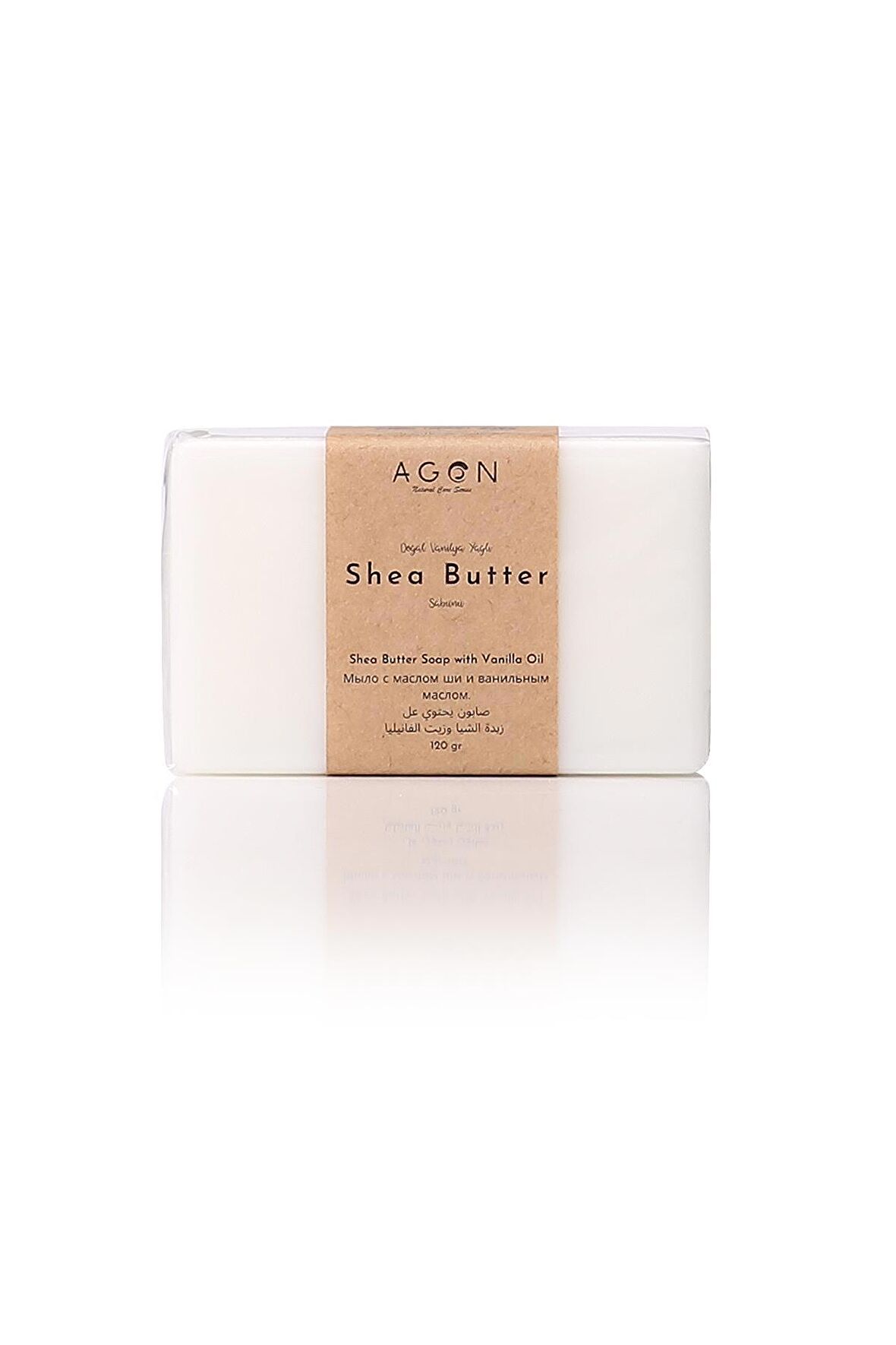 Agon Vanilya Yağlı Shea Butter Cilt Bakım Sabunu 120 gr.